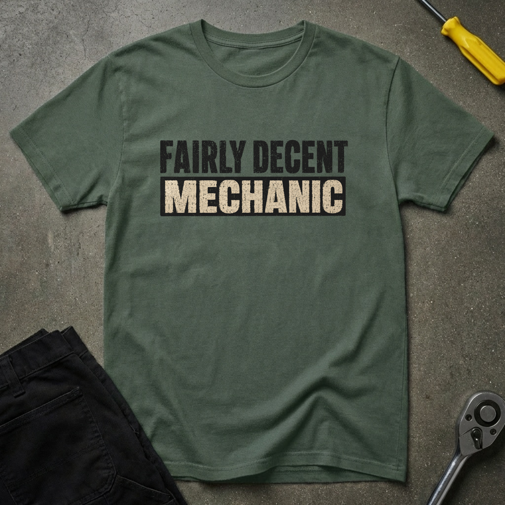 Fairly Decent -Mechanic- T-Shirt