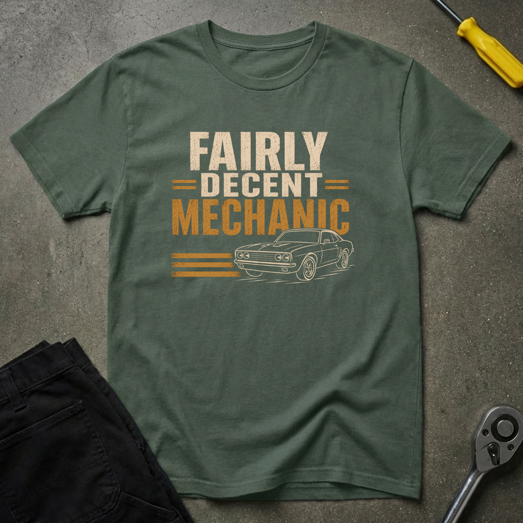 Fairly Decent, w/Car T-Shirt