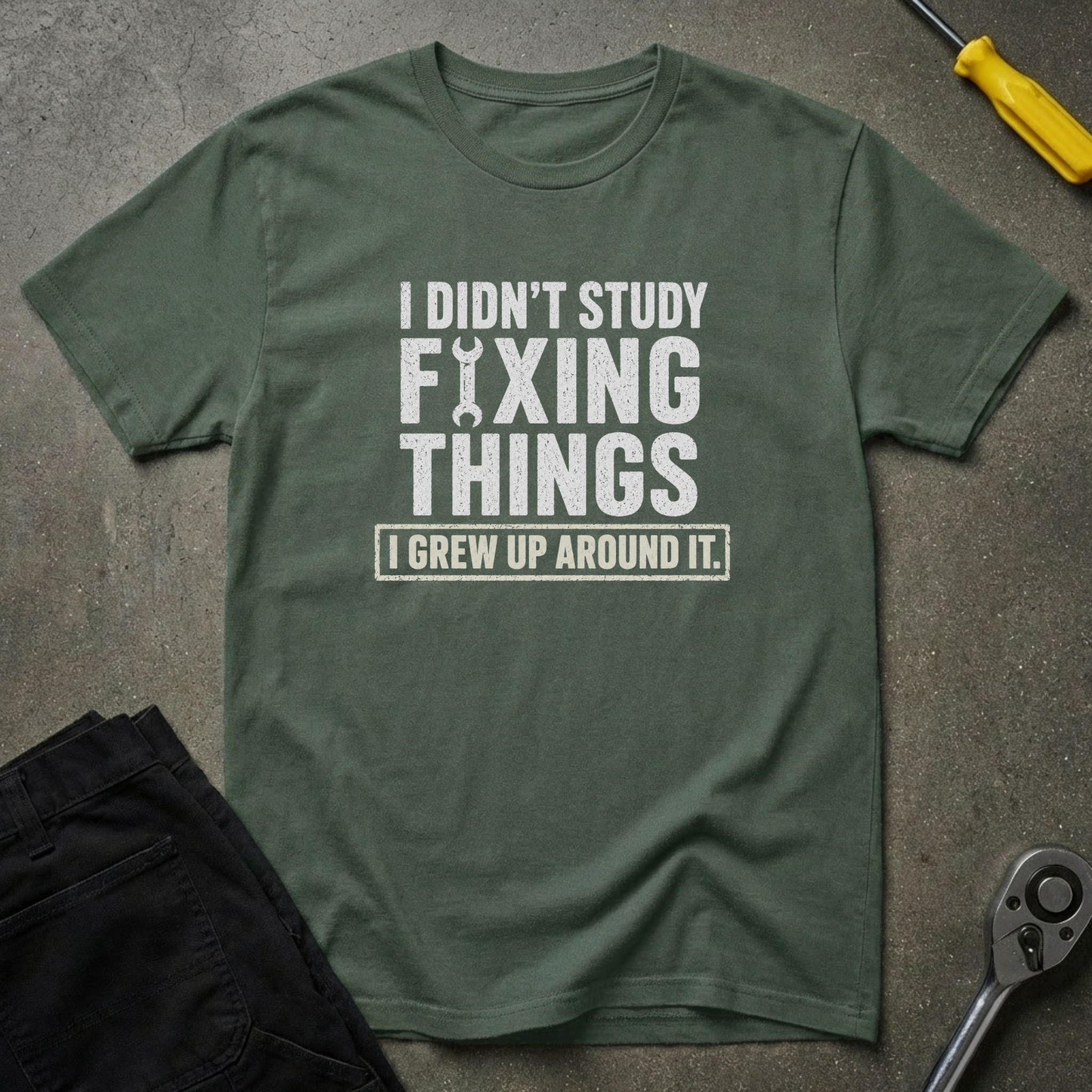 I Didn't Study Fixing T-Shirt