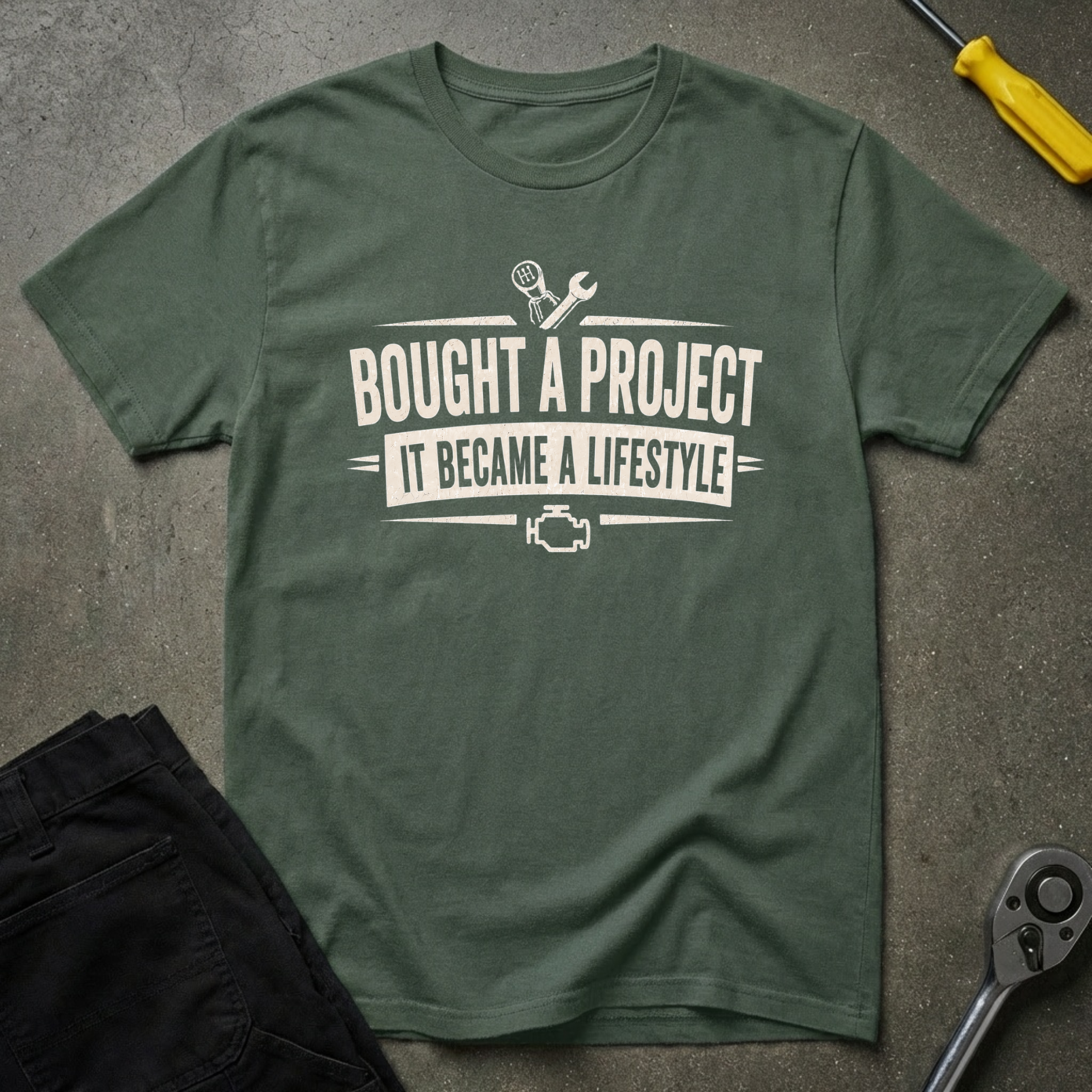 Bought A Project T-Shirt