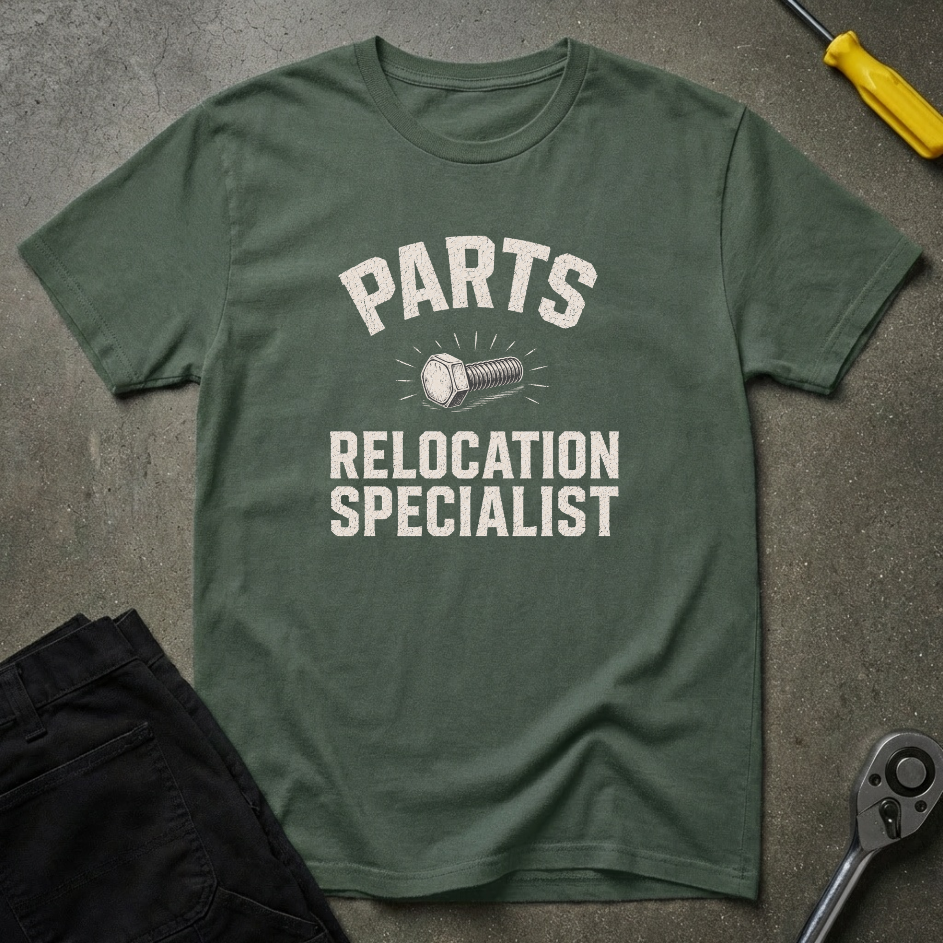 Parts Relocation Specialist T-Shirt