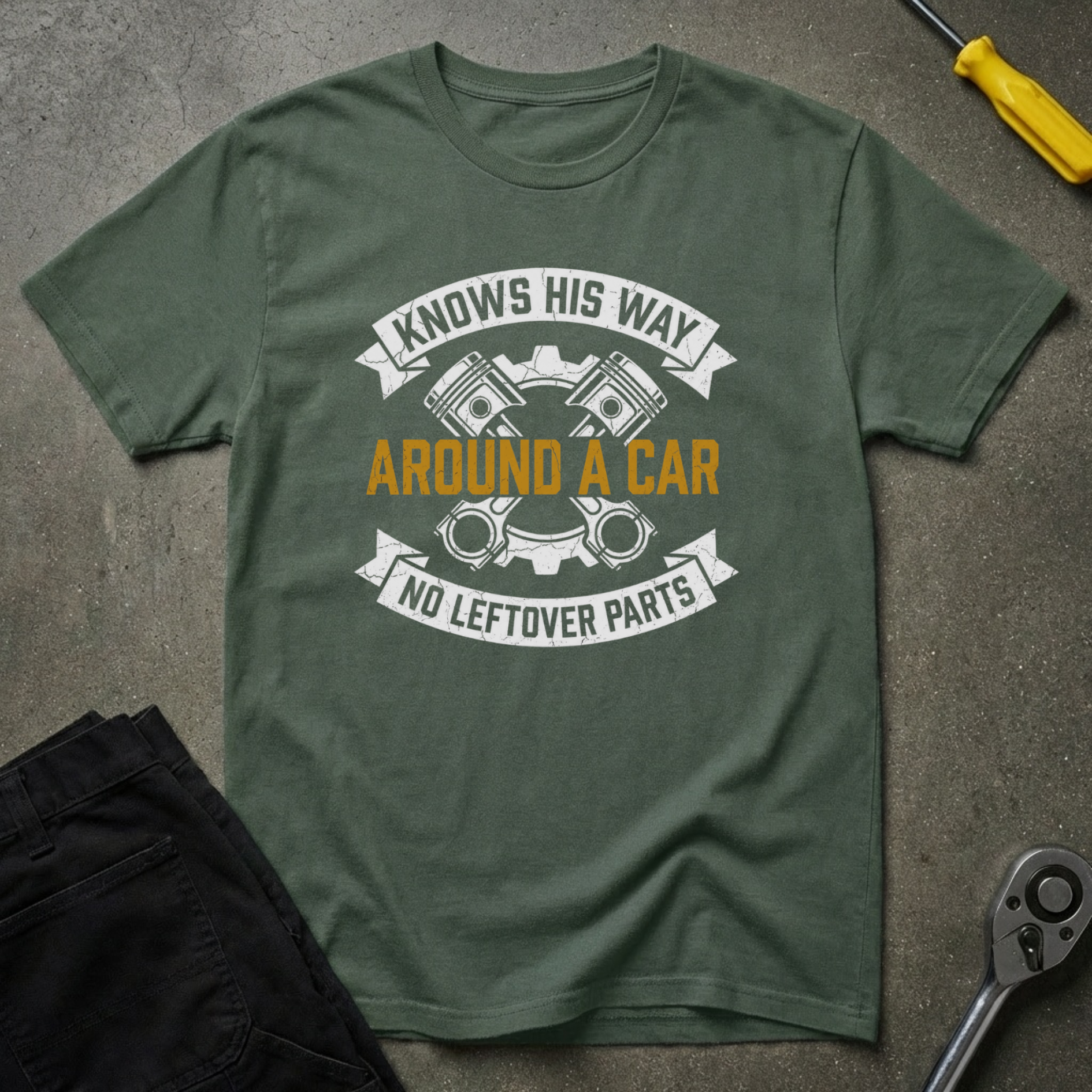 Knows His T-Shirt