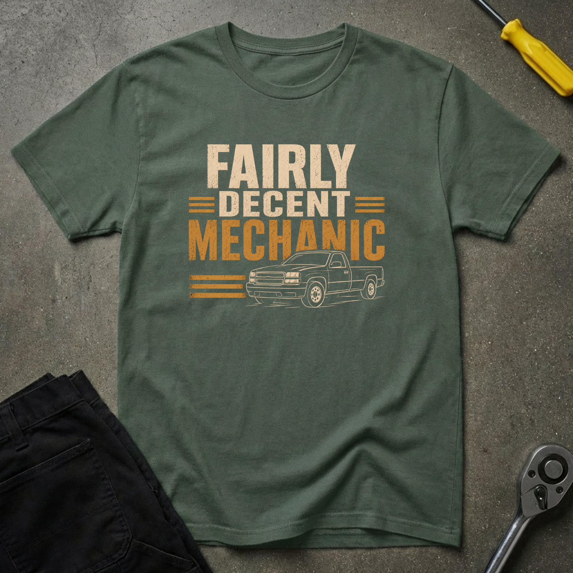 Fairly Decent w/Truck T-Shirt