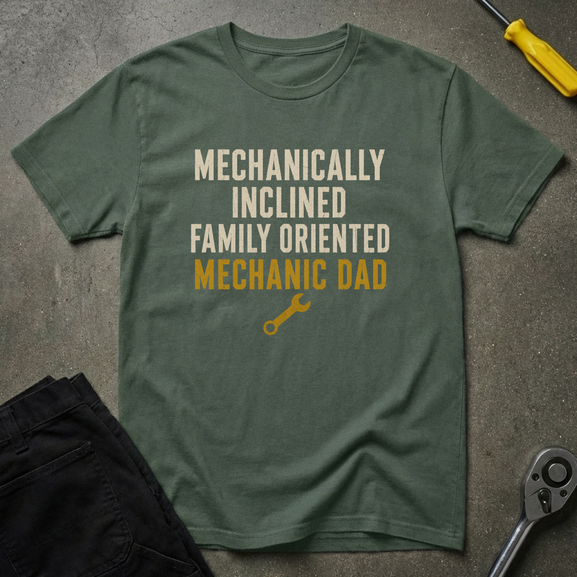 Mechanic Dad T-Shirt