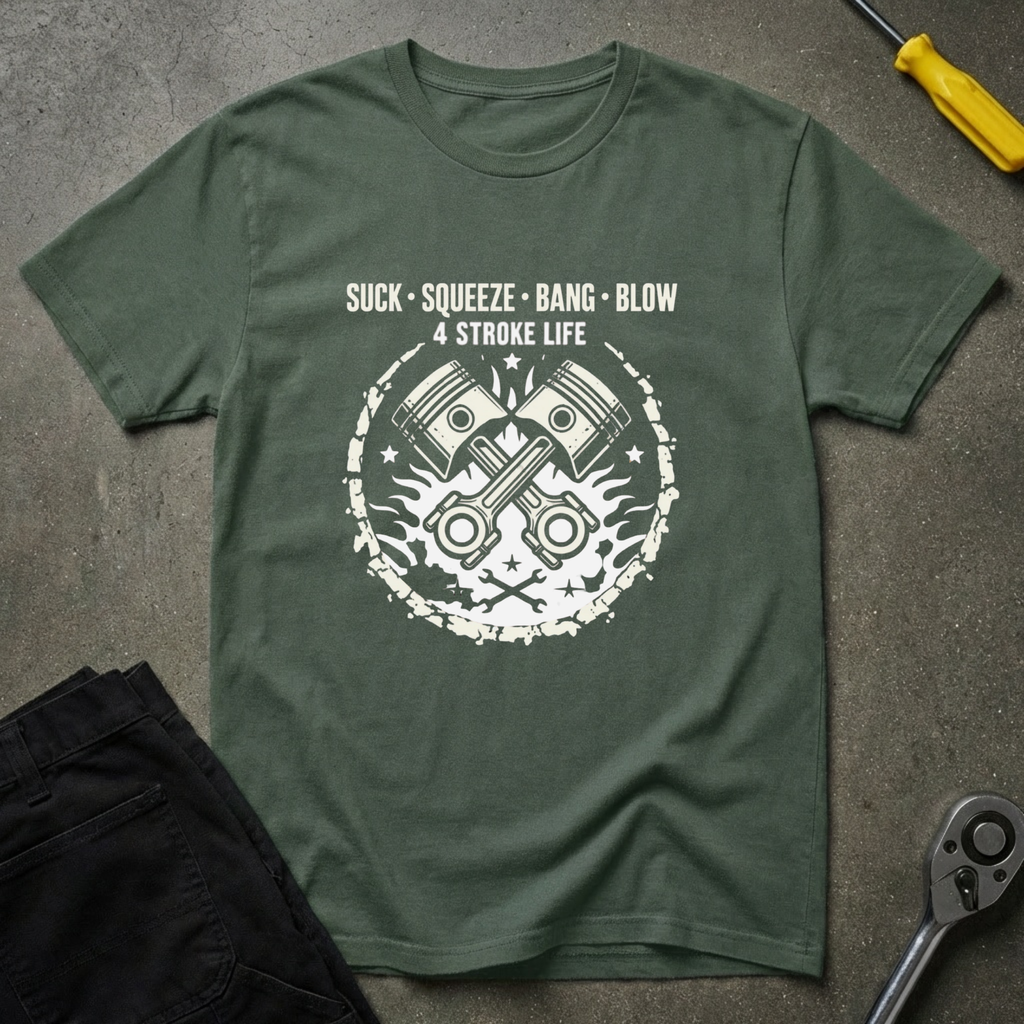 4-Stroke Life T-Shirt