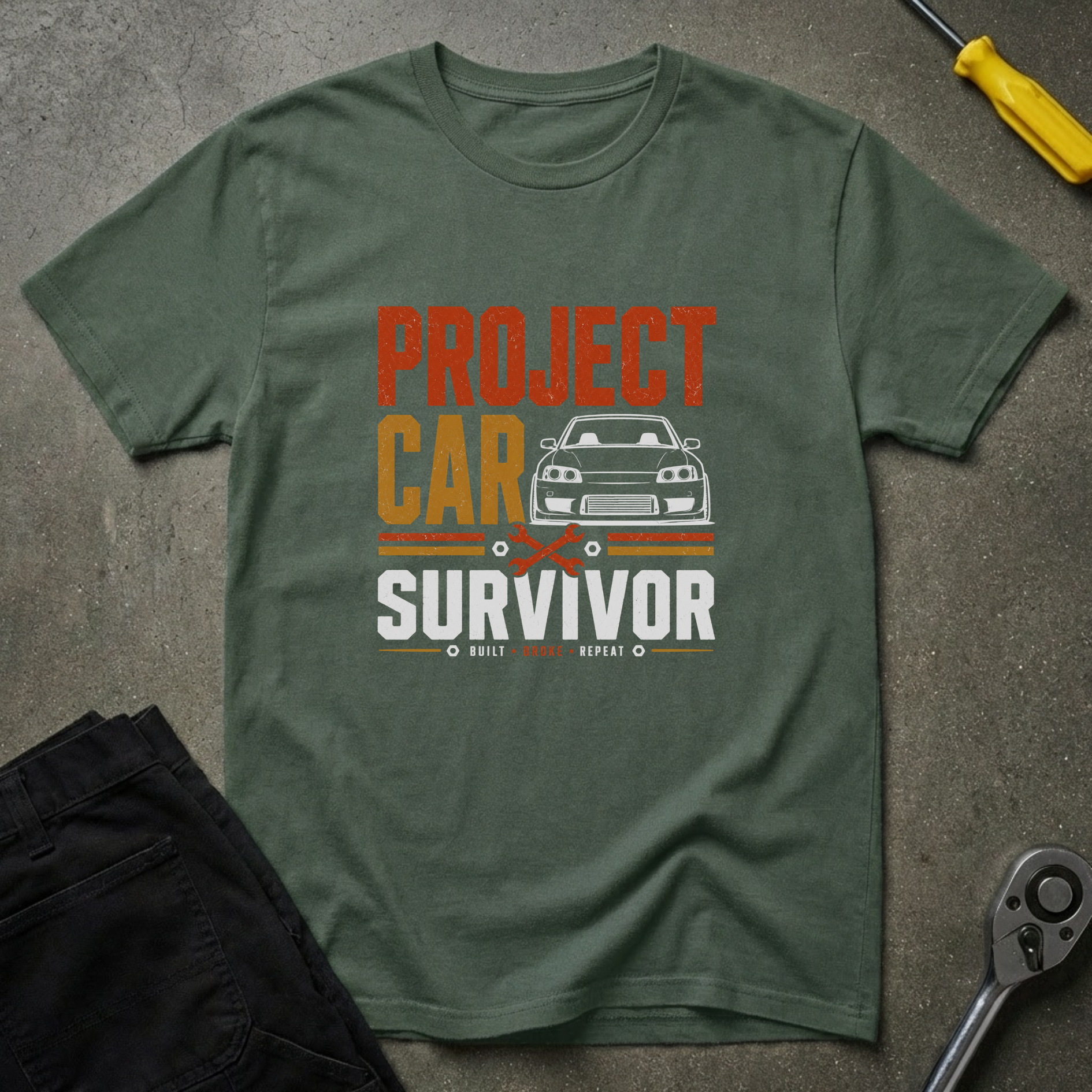 Project Car Survivor T-Shirt
