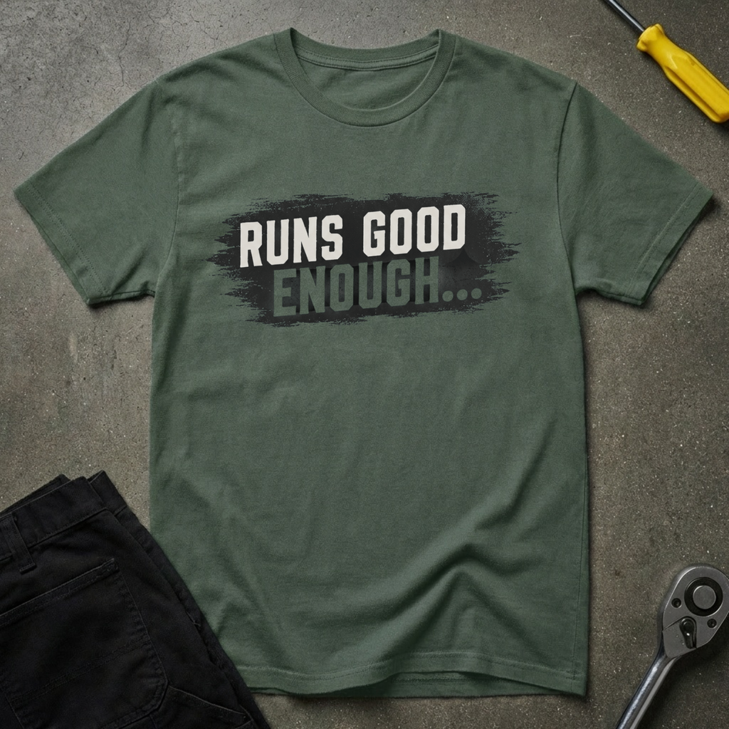 Runs Good -Enough- T-Shirt
