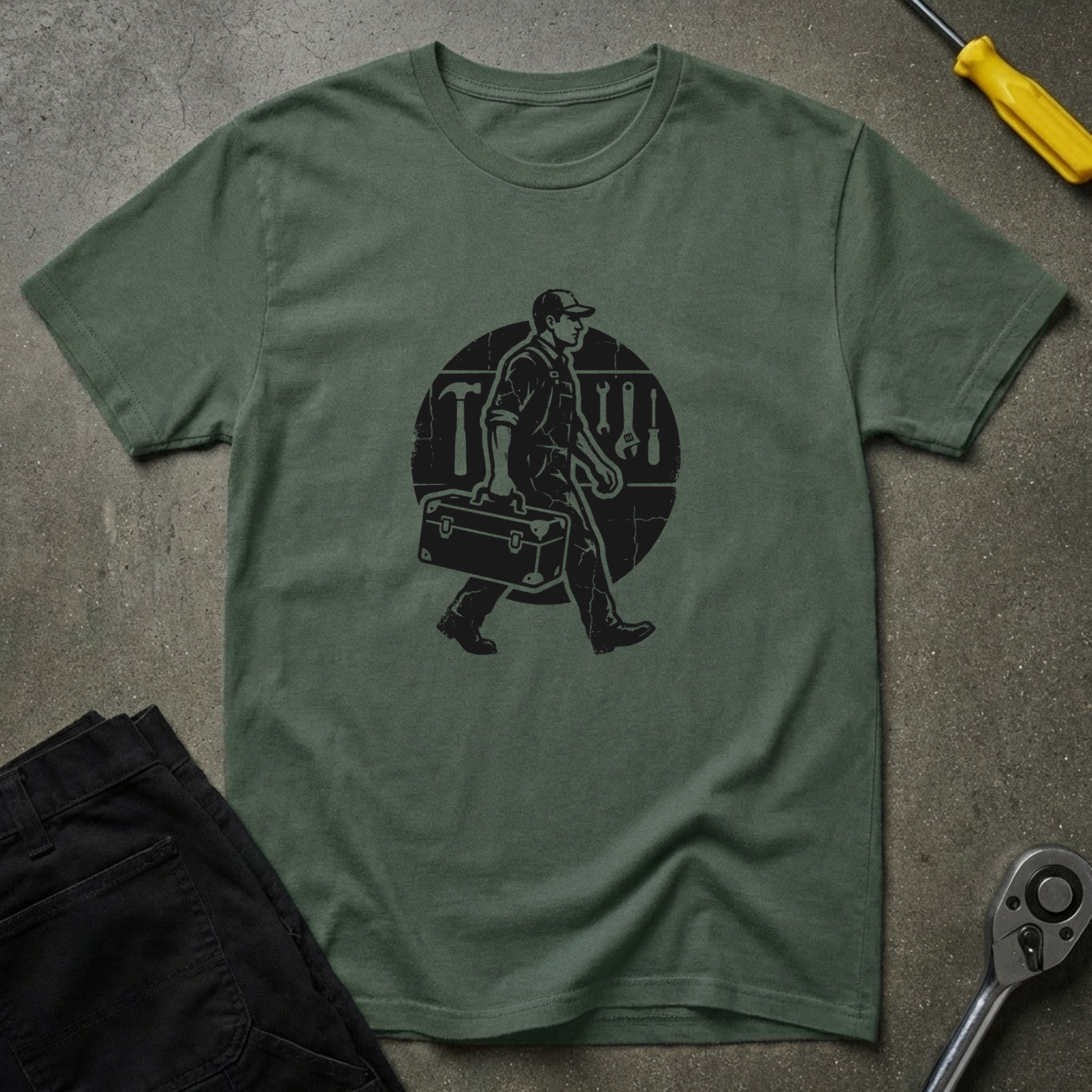 Mechanic Walking T-Shirt