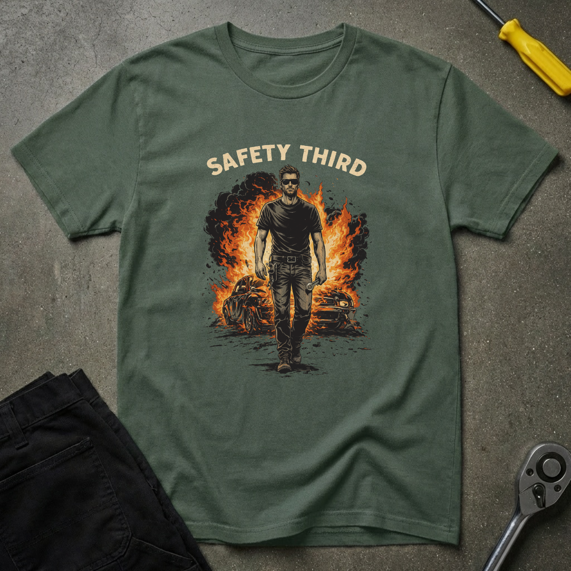Mechanic Safety T-Shirt