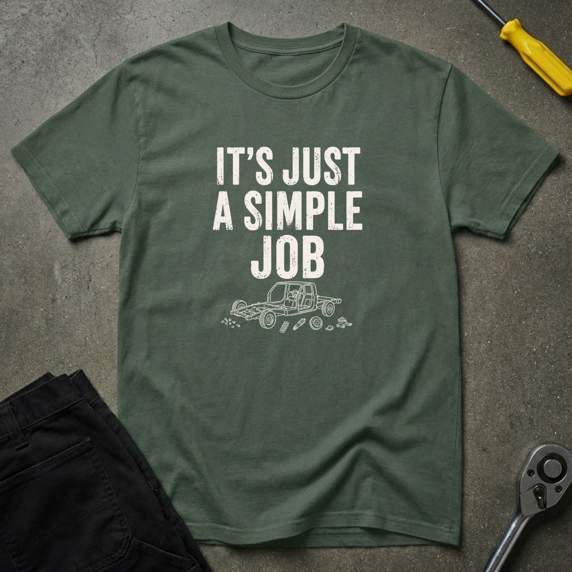 It's Just A Simple T-Shirt