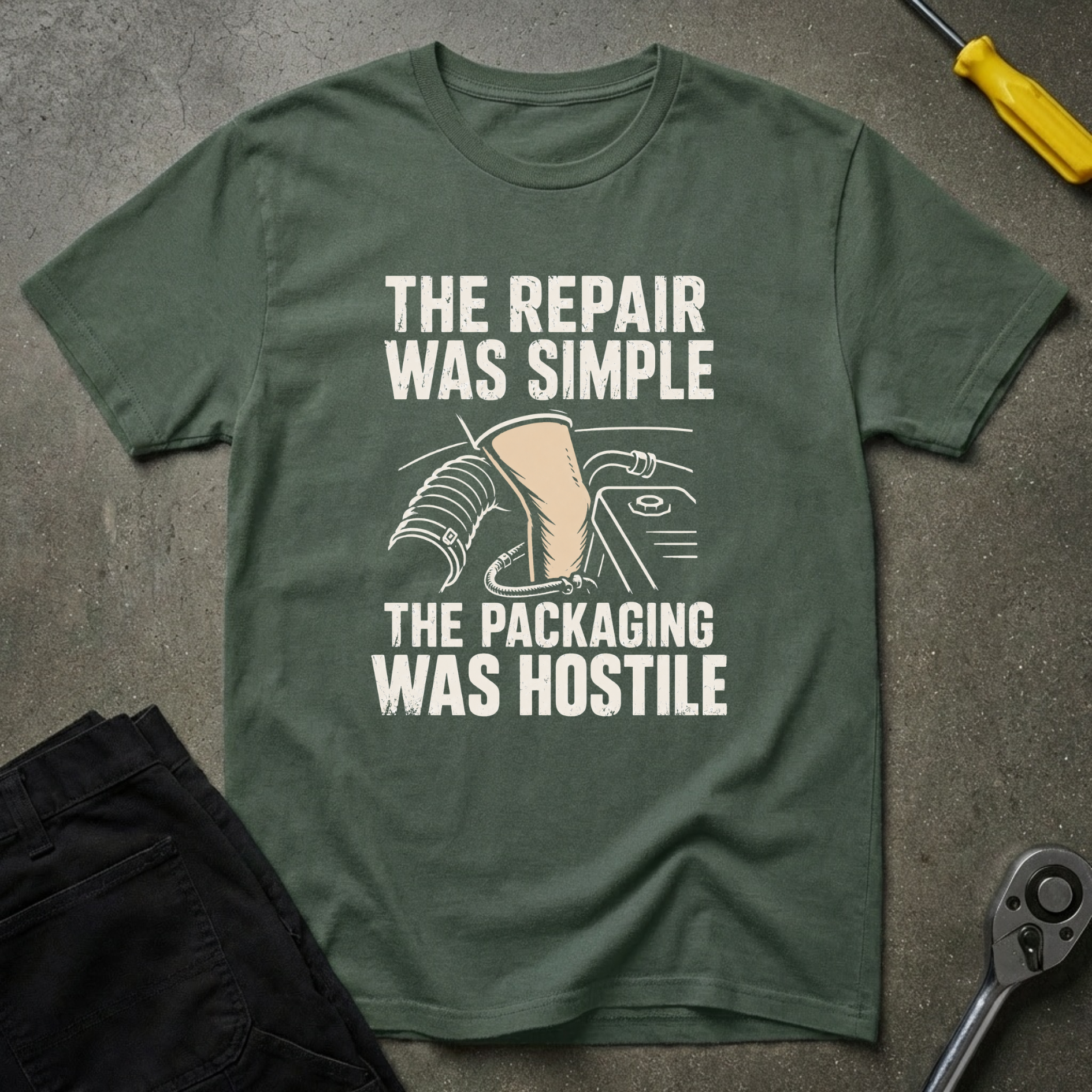 Hostile Packaging T-Shirt