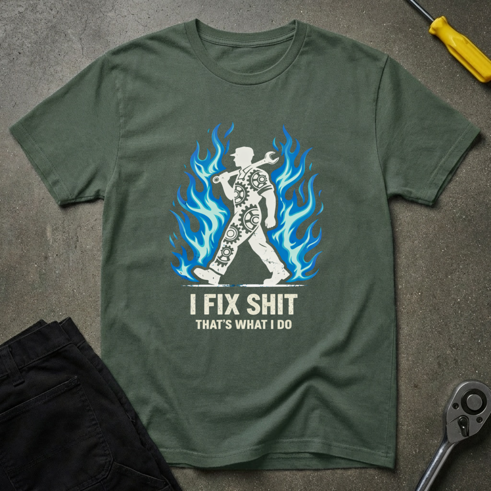 Burning Fixer T-Shirt