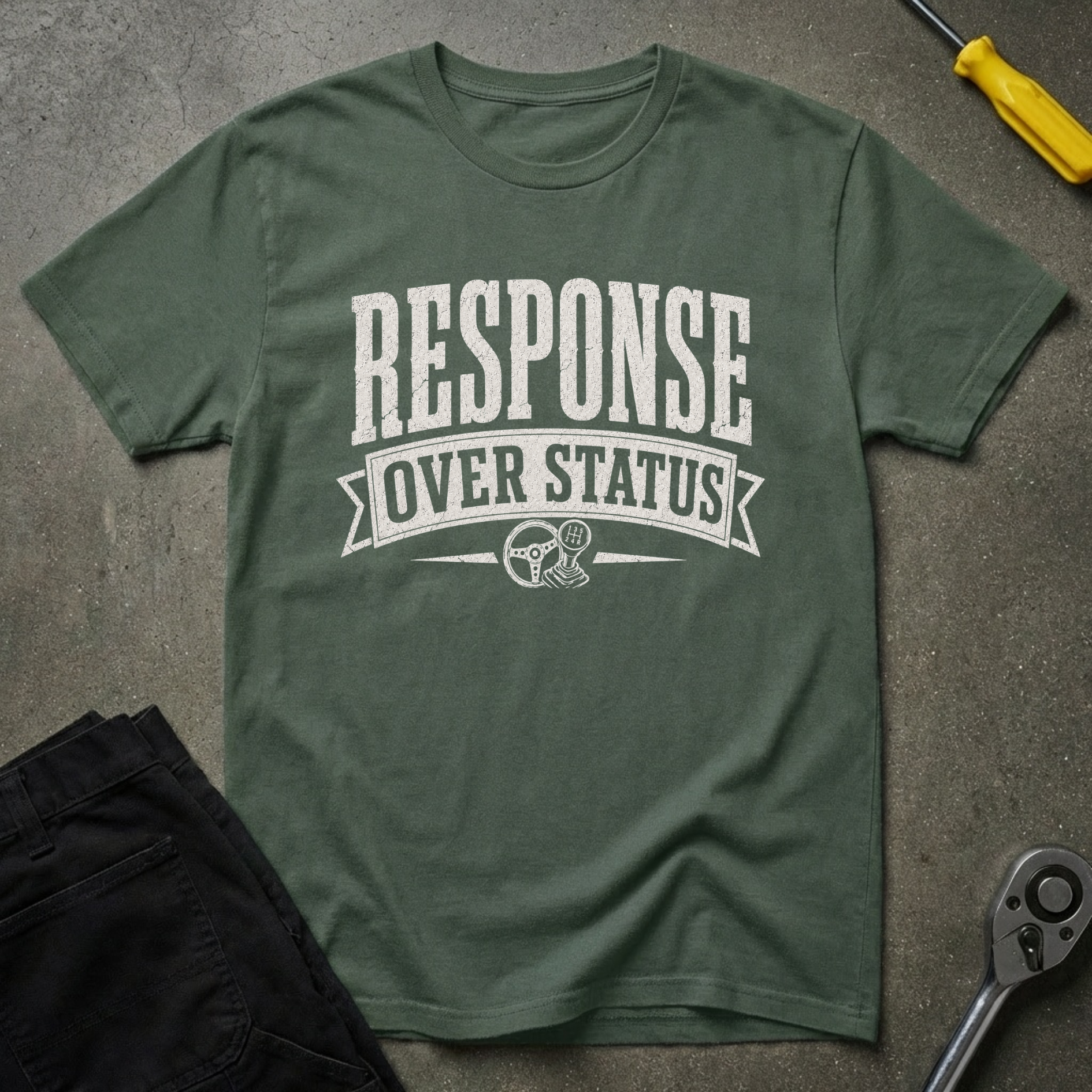 Response Over T-Shirt