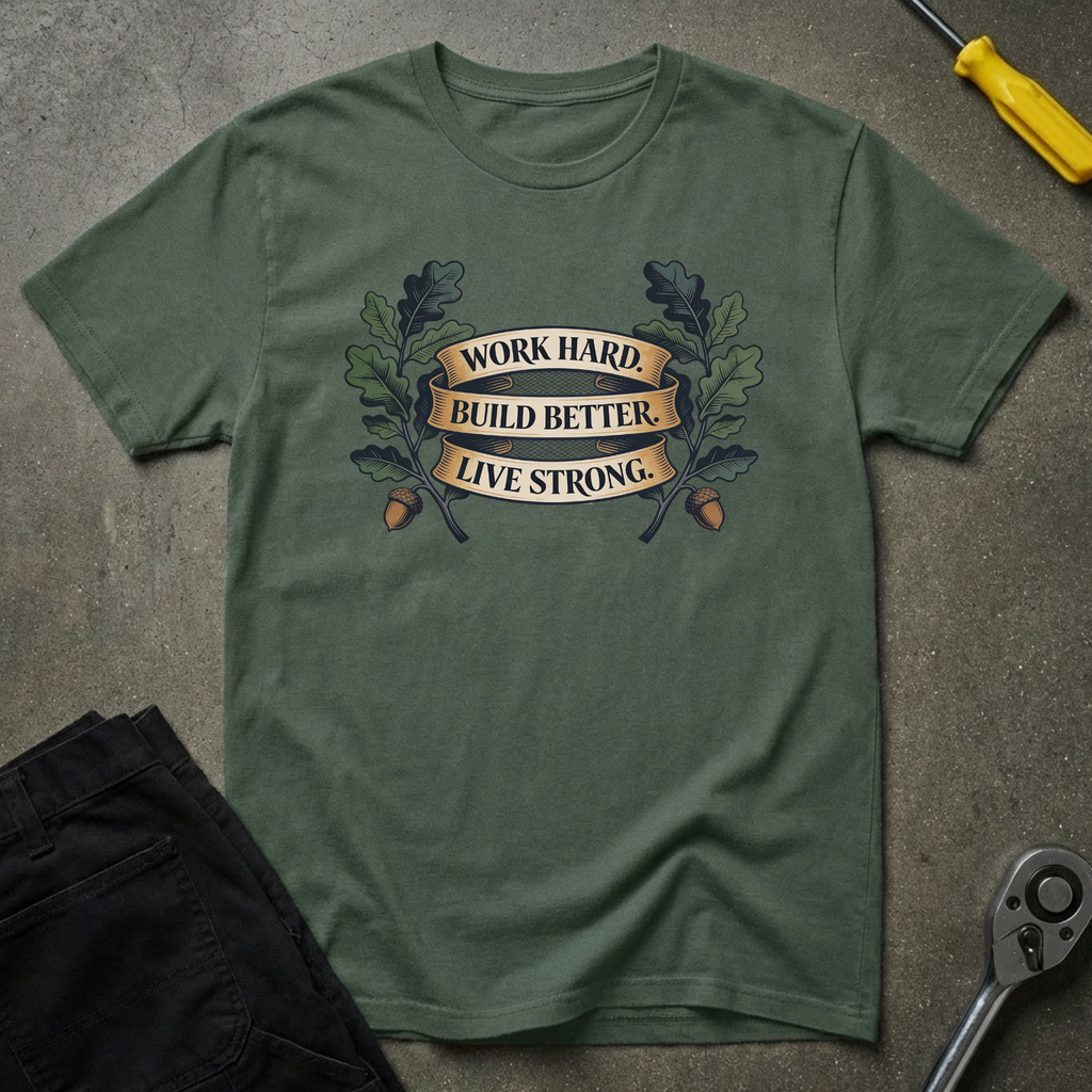 Work Hard Oak T-Shirt