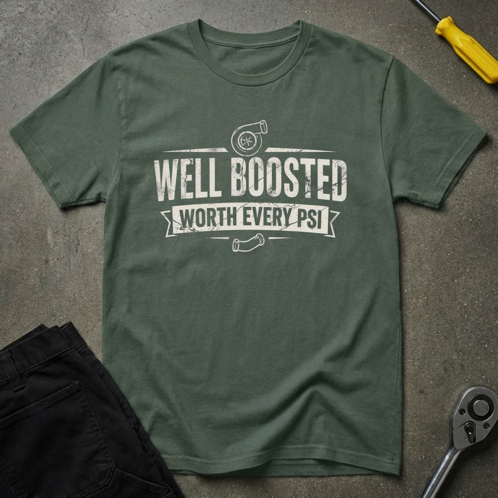 Well Boosted-Worth T-Shirt