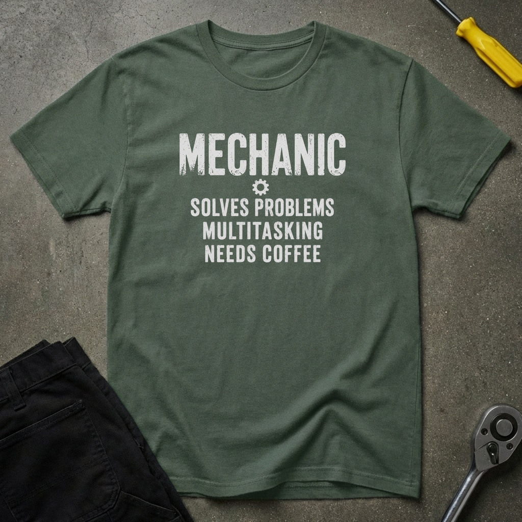 Mechanic Solves T-Shirt