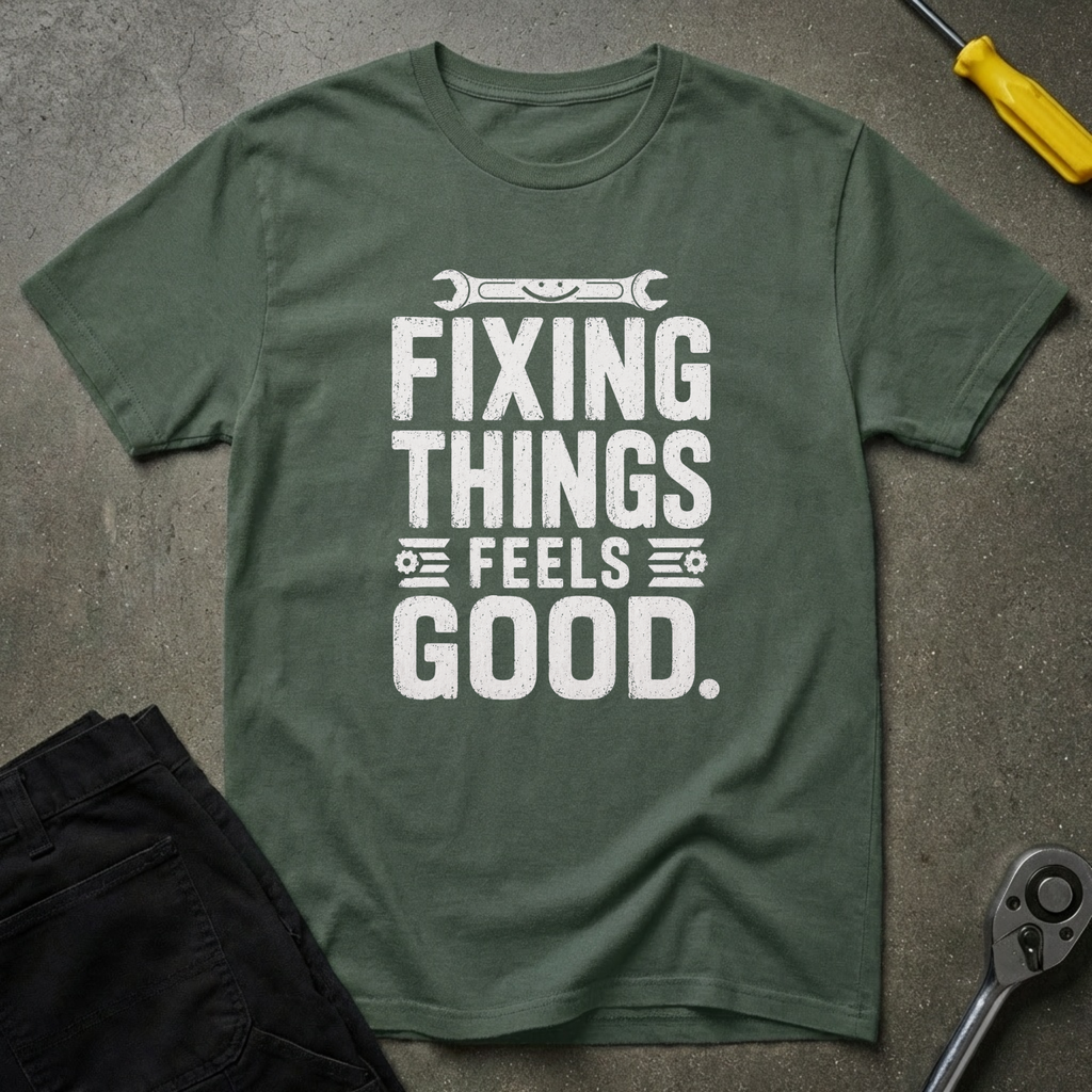 Fixing Things Feels T-Shirt
