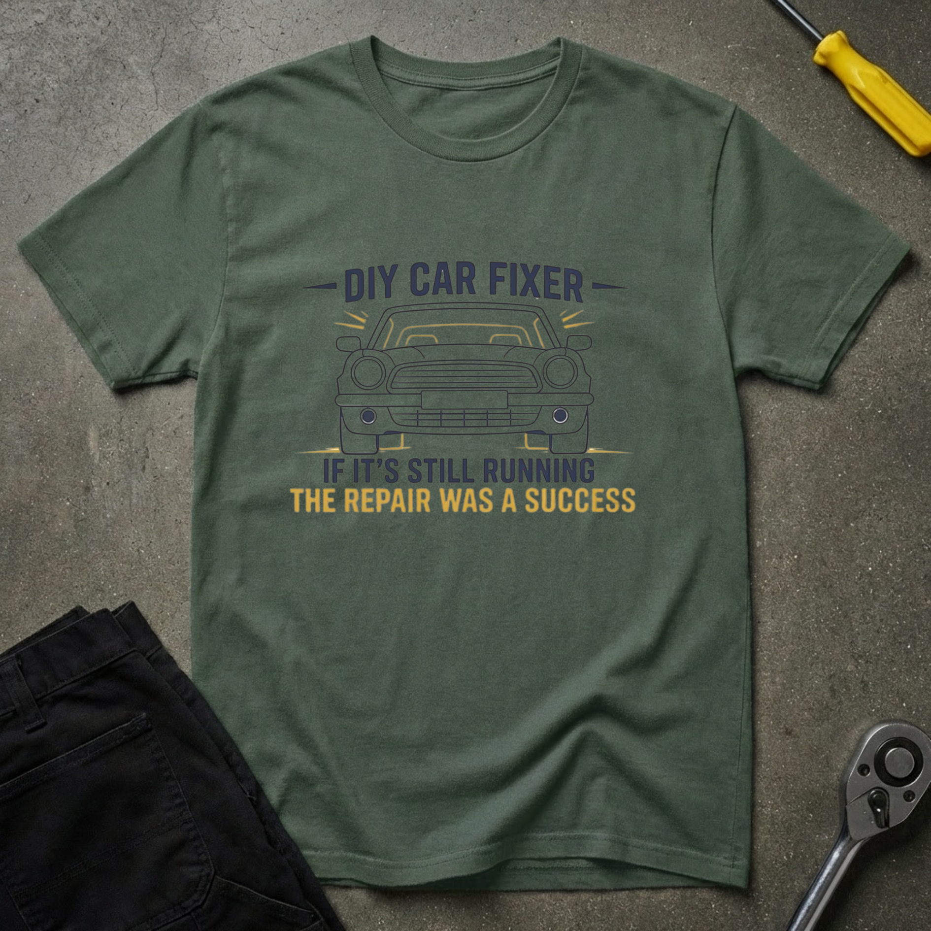 DIY Car Fixer T-Shirt