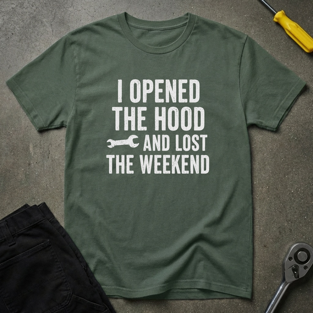 I Opened The Hood T-Shirt