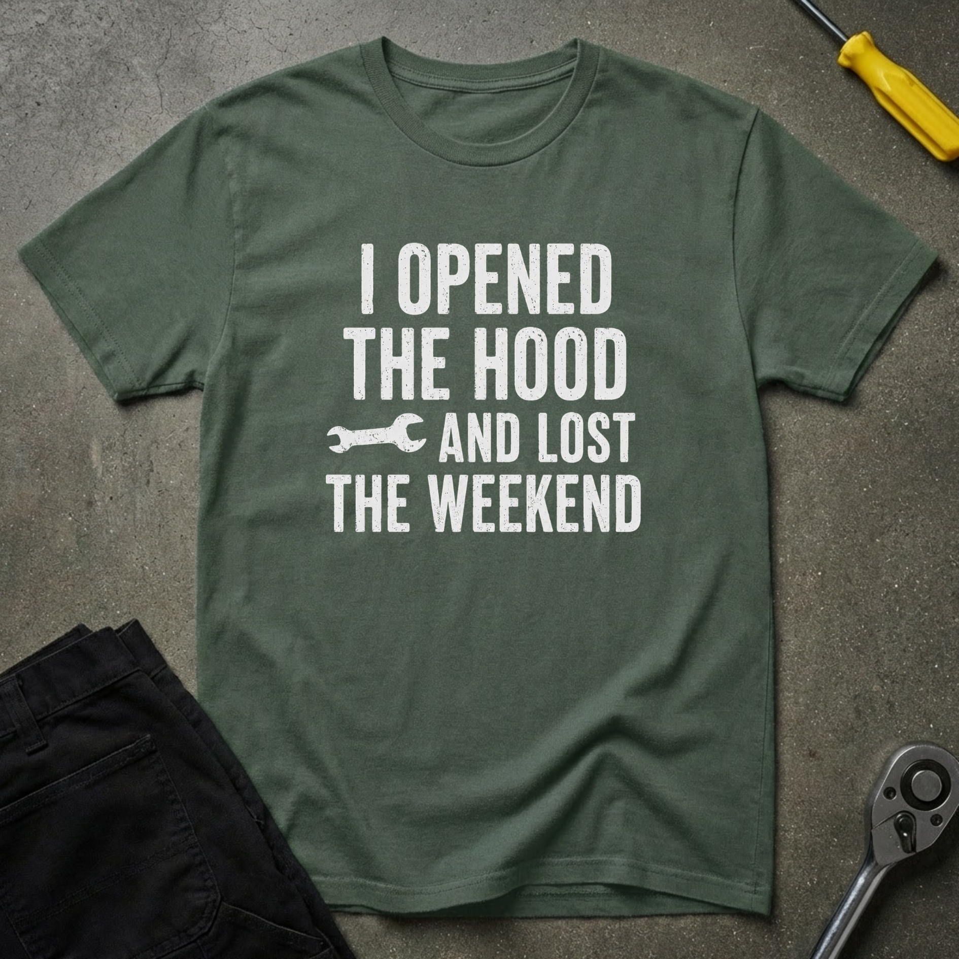 I Opened The Hood T-Shirt