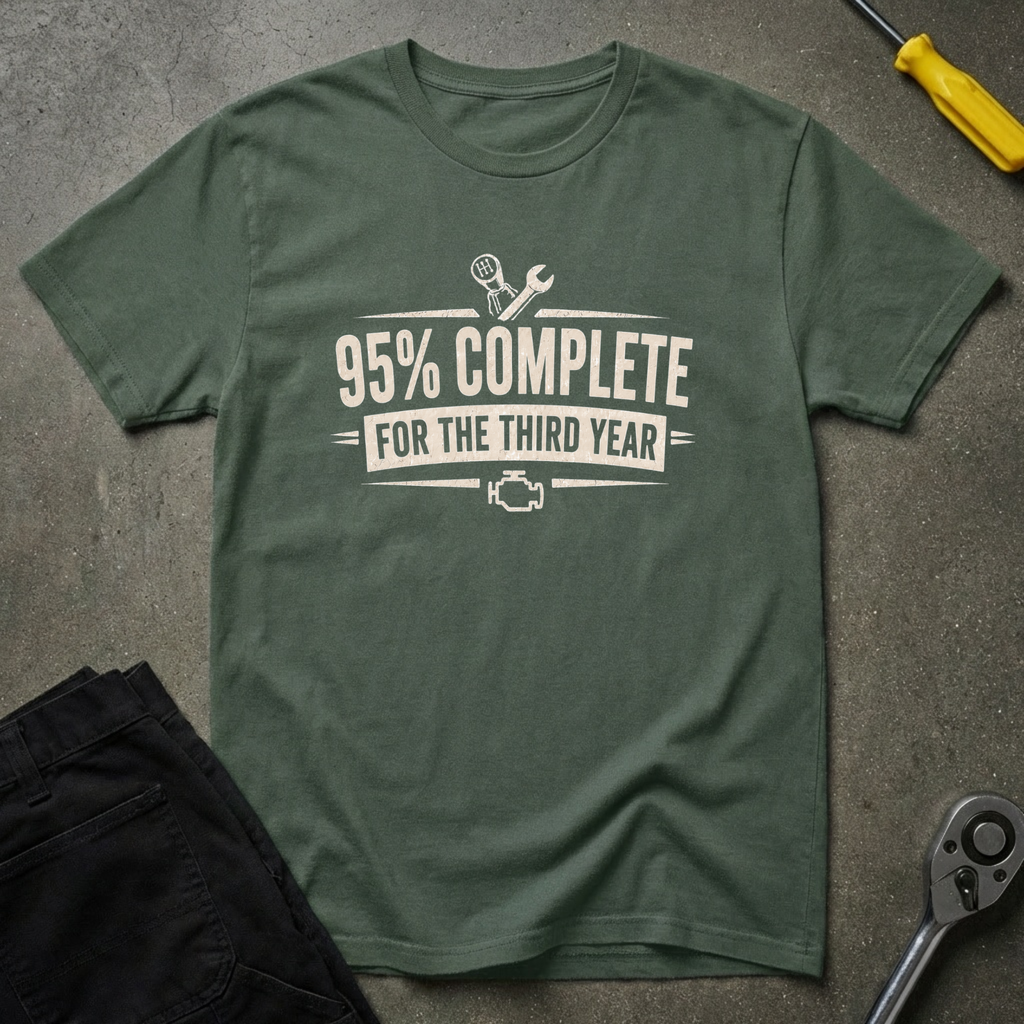 95% Completed T-Shirt