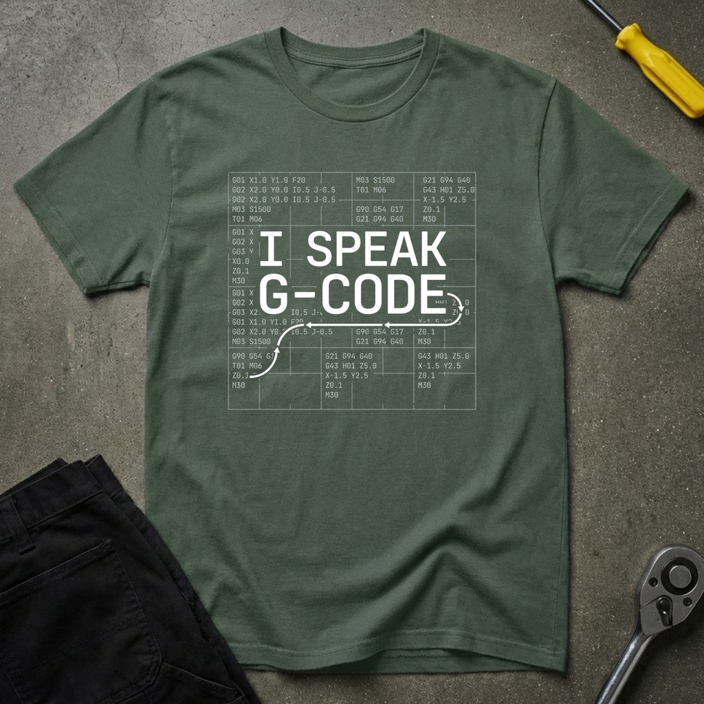 I Speak G-Code T-Shirt