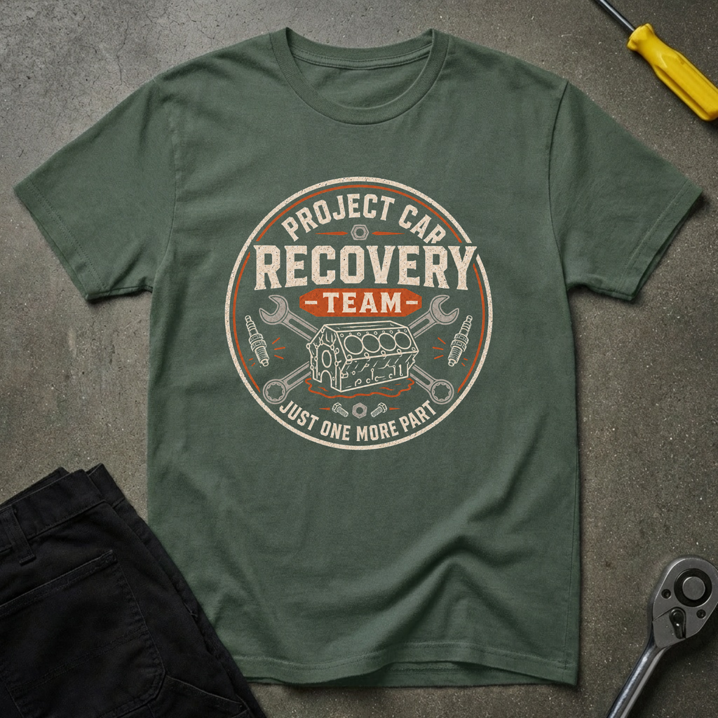 Project Car Recovery T-Shirt