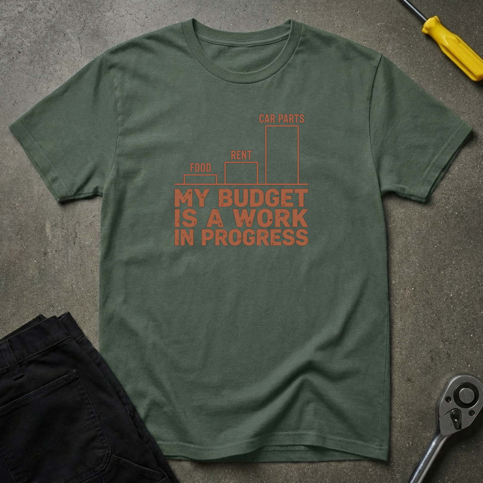 Budget In Progress T-Shirt