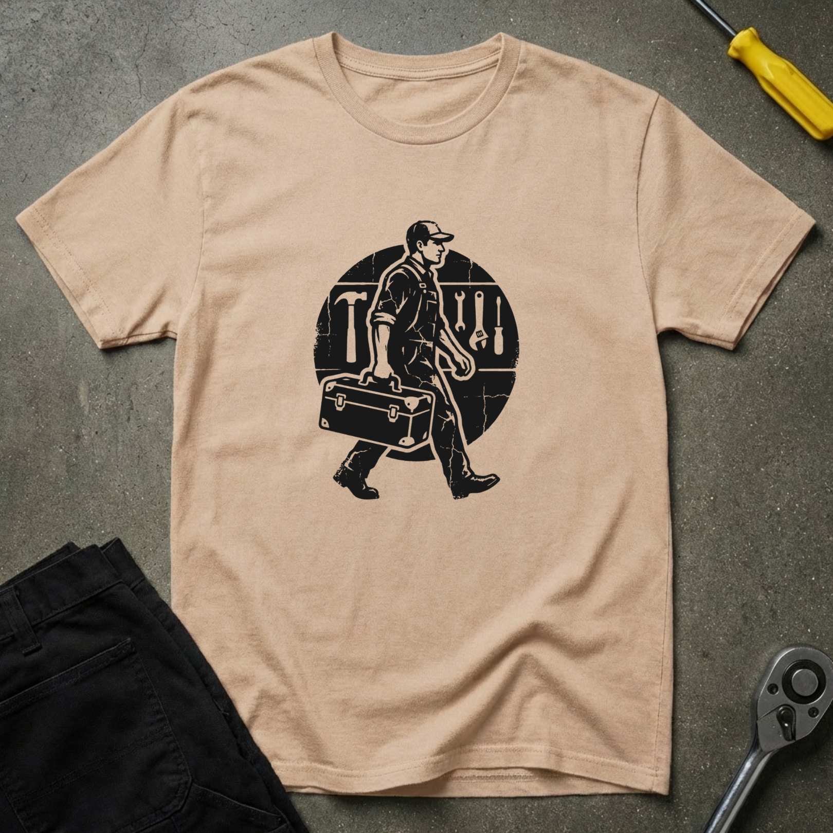 Mechanic Walking T-Shirt