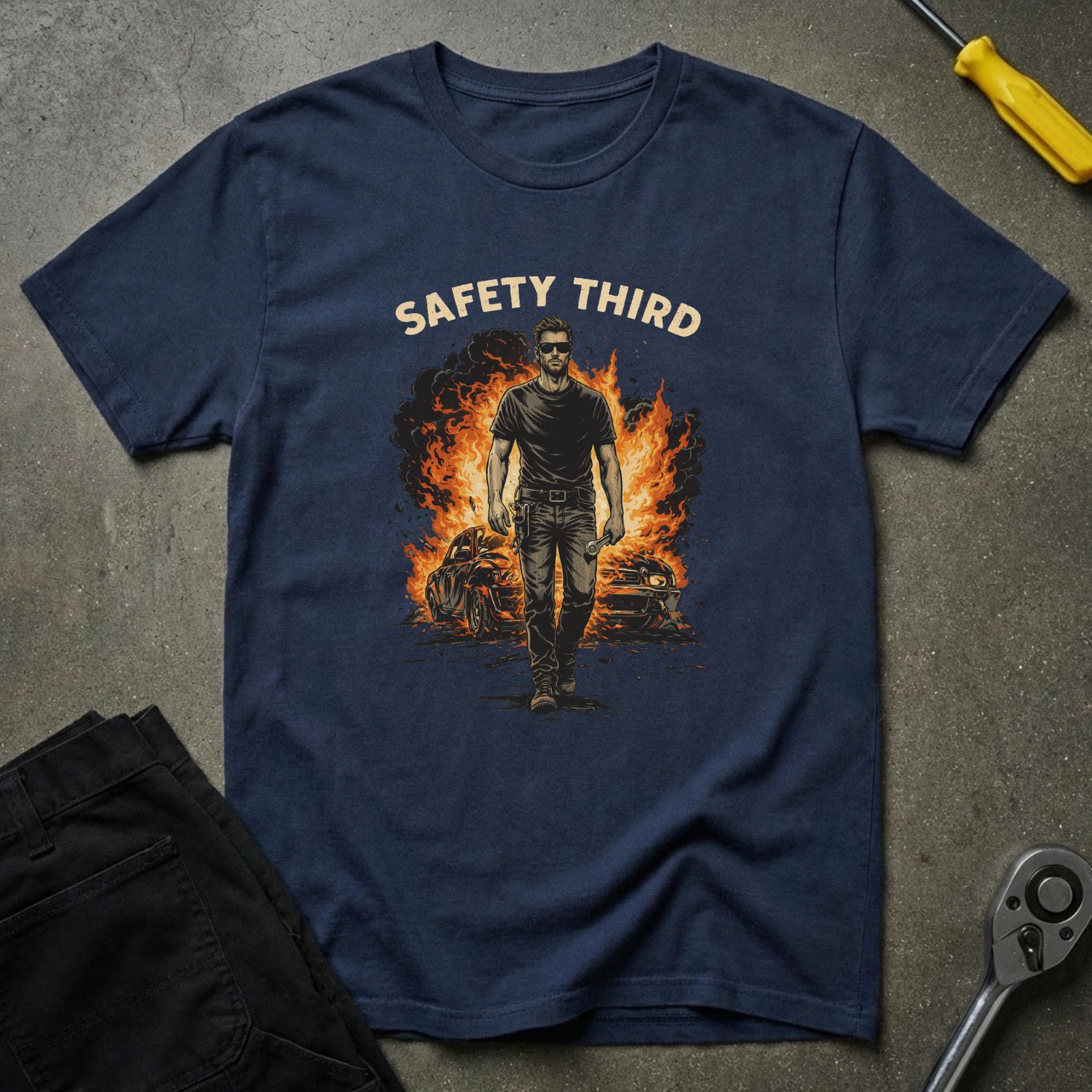 Mechanic Safety T-Shirt