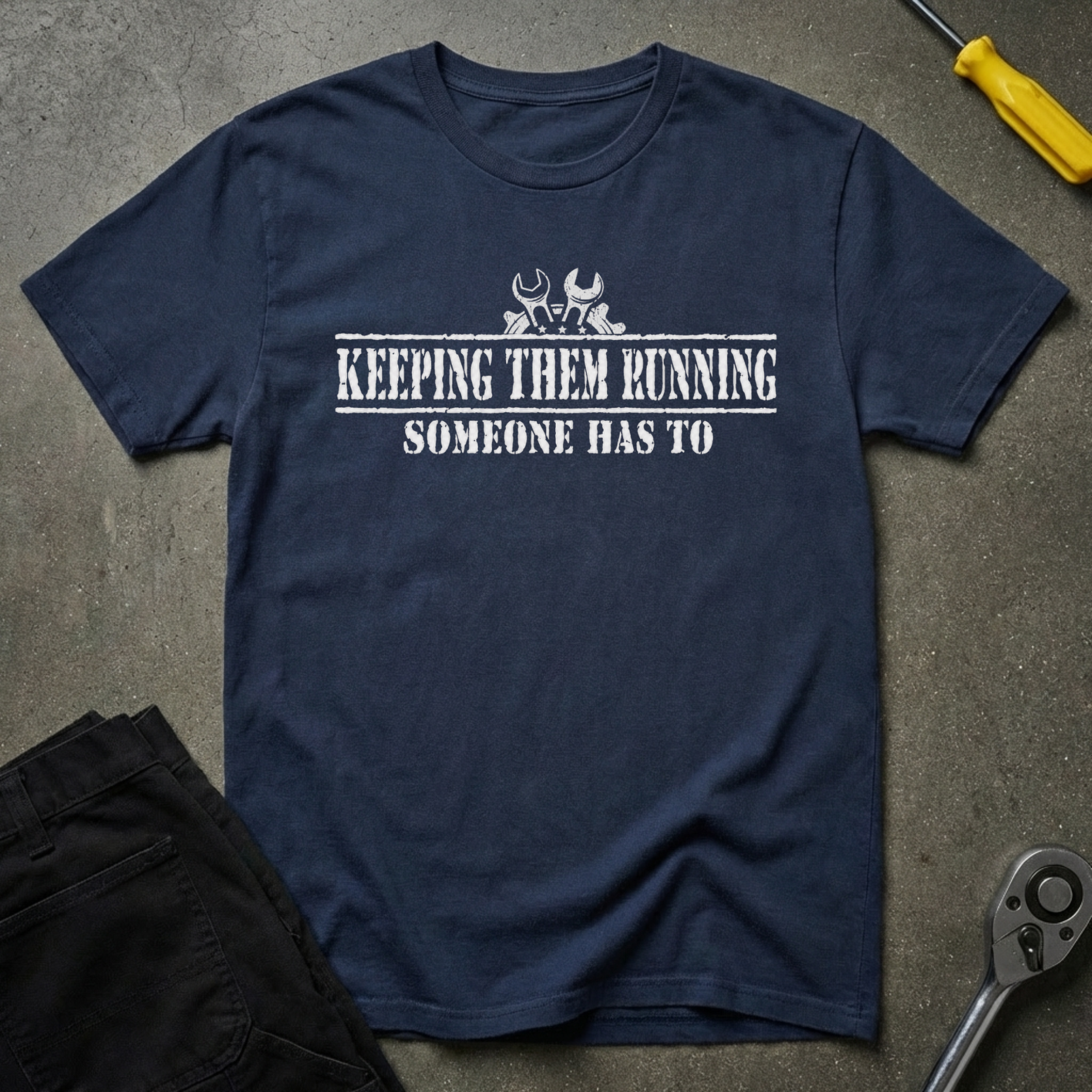 Keeping Them Running T-Shirt