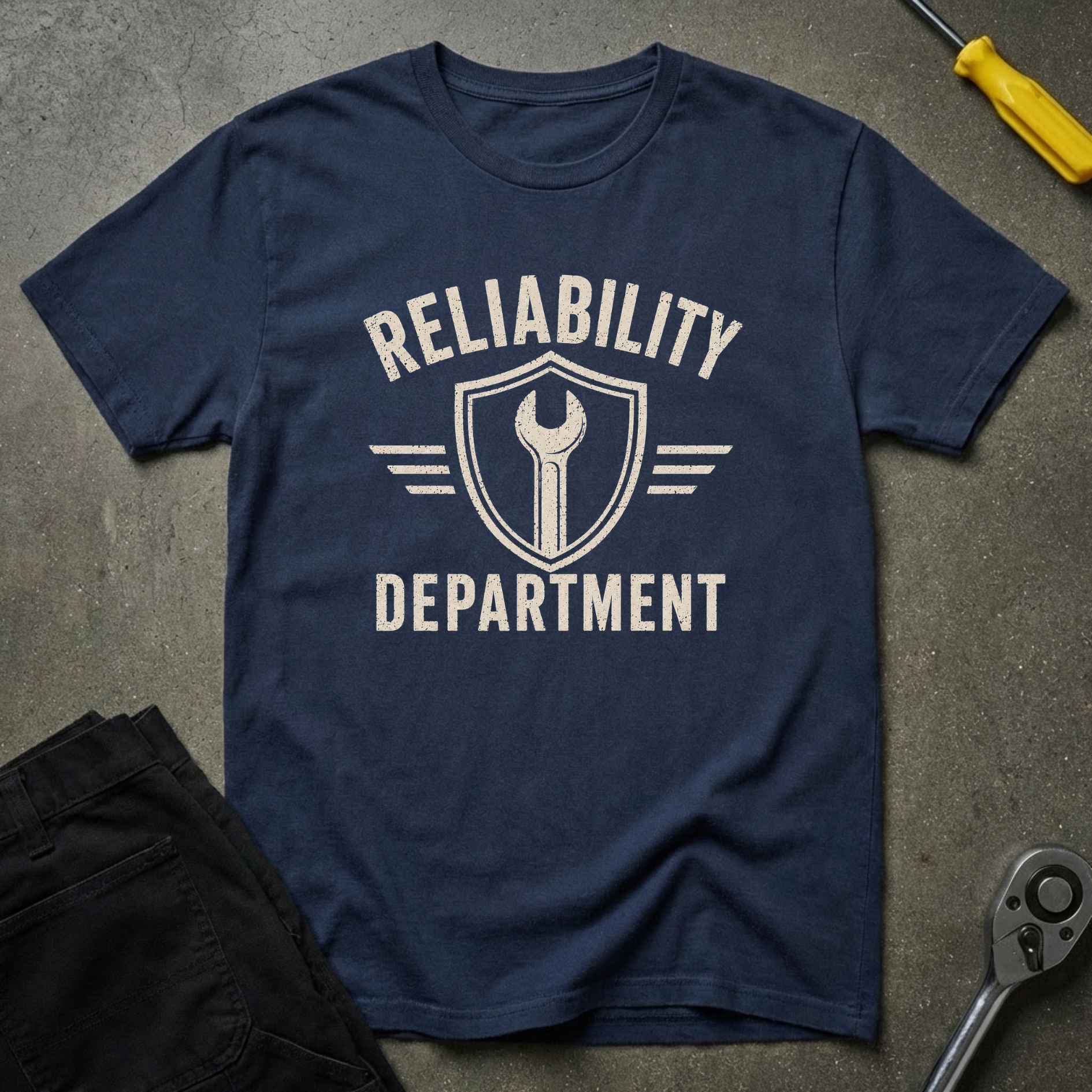 Reliability Department Emblem T-Shirt