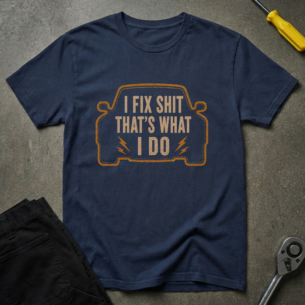 I Fix Shit Car T-Shirt