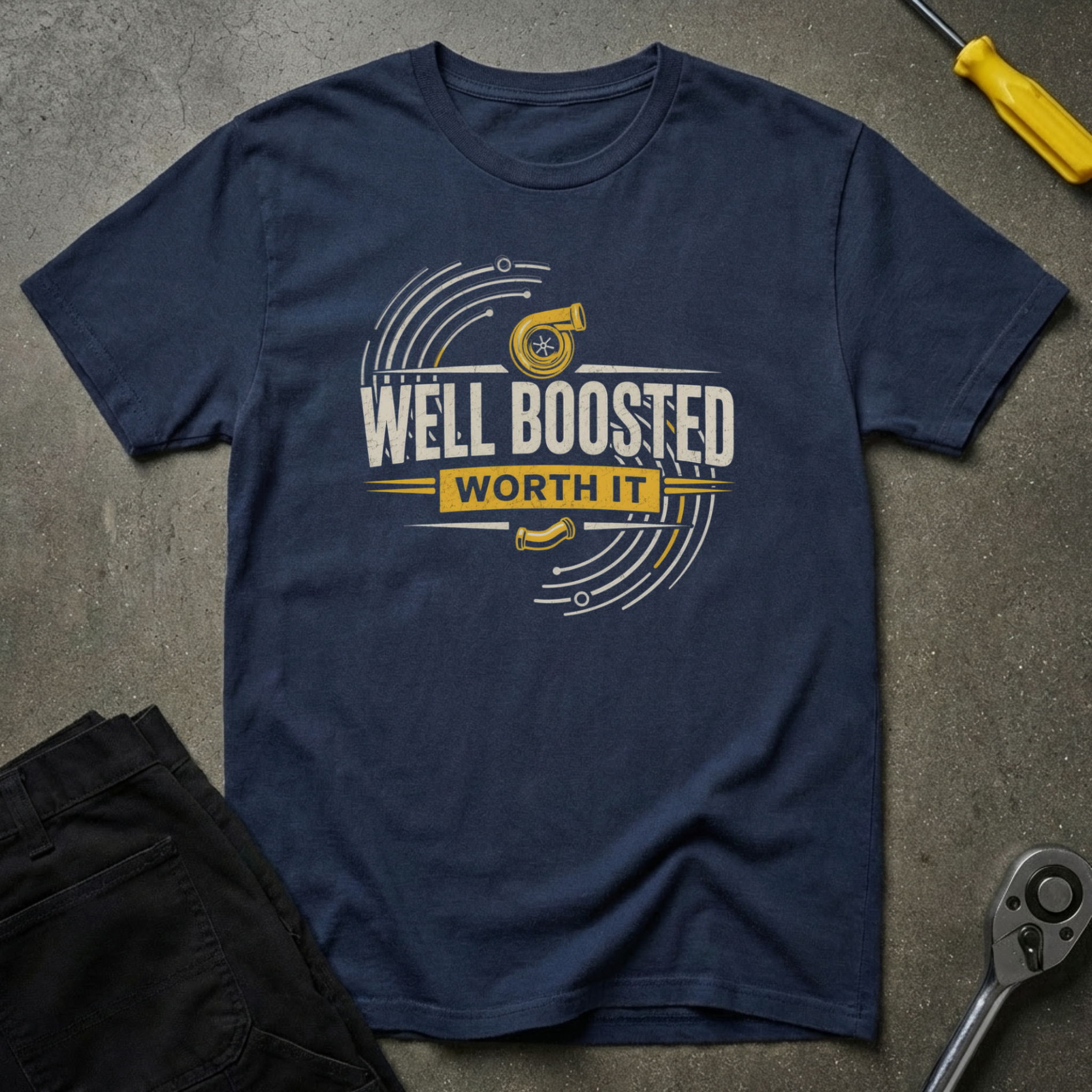 Well Boosted. T-Shirt