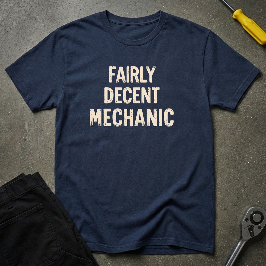 Fairly Decent Mechanic C T-Shirt