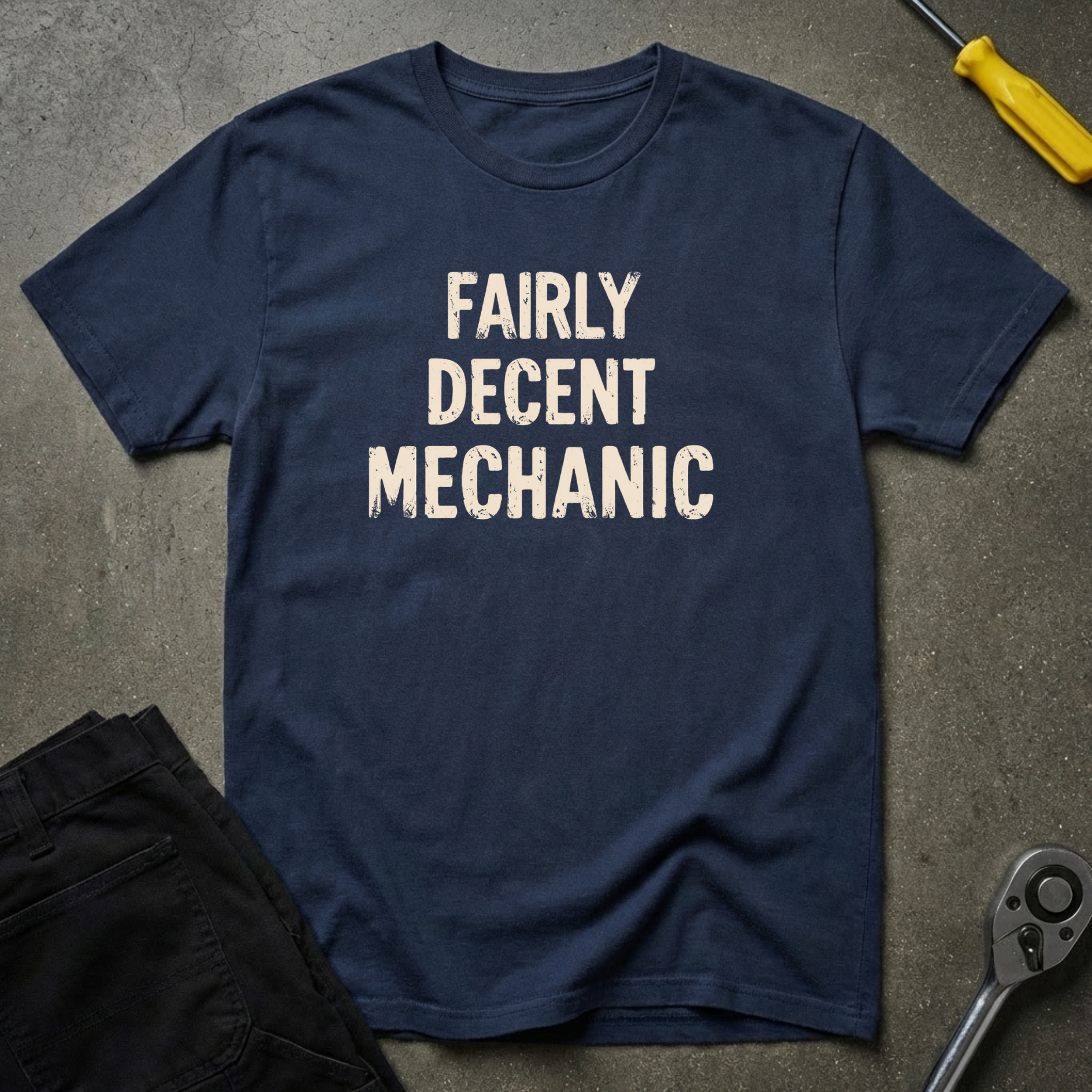 Fairly Decent Mechanic C T-Shirt