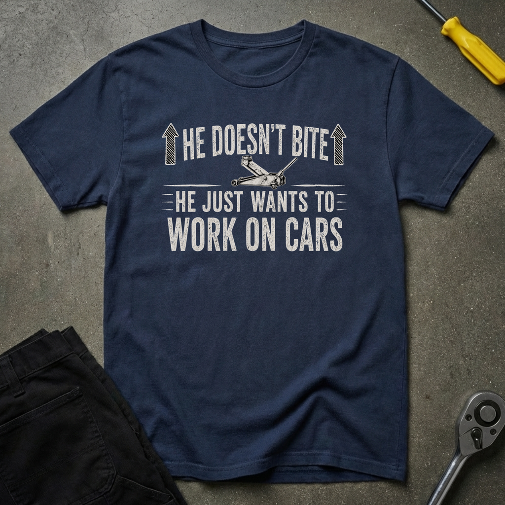 He Doesn't Bite T-Shirt