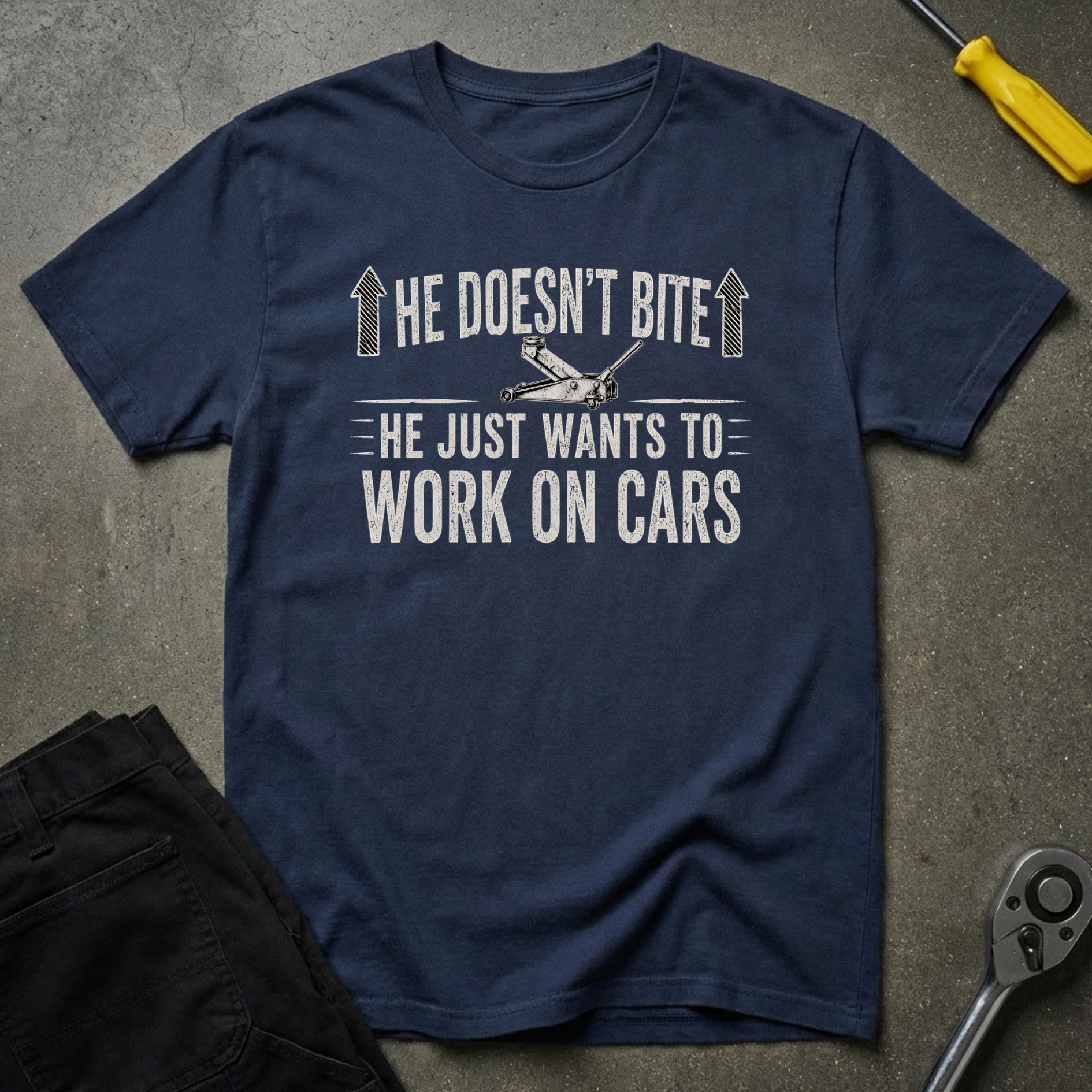 He Doesn't Bite T-Shirt