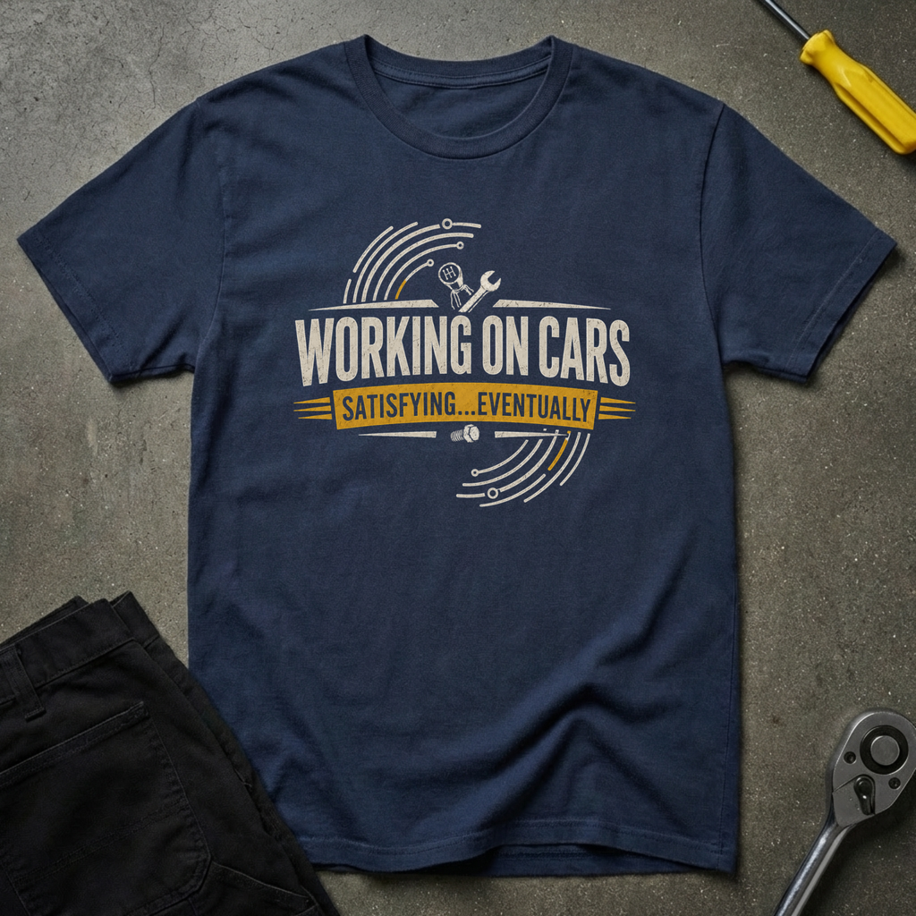 Working On Cars T-Shirt