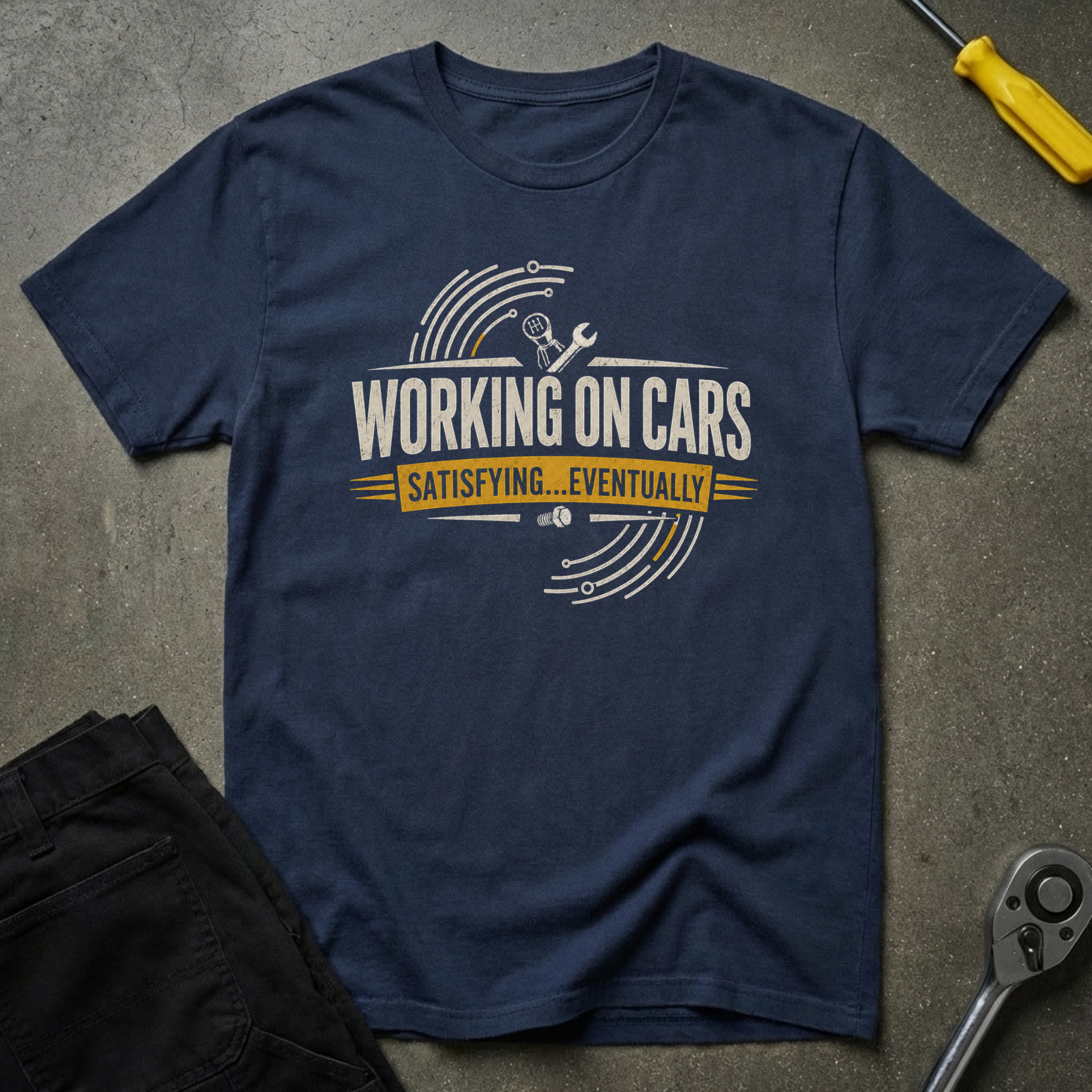 Working On Cars T-Shirt
