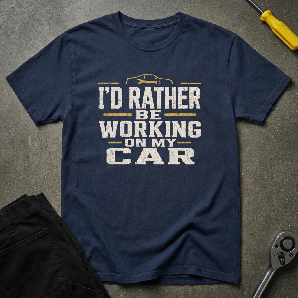 I'd Rather Be T-Shirt