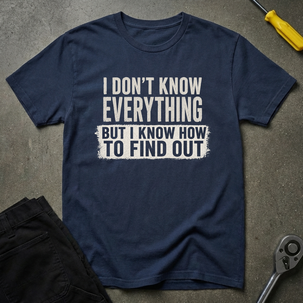 I Know How T-Shirt
