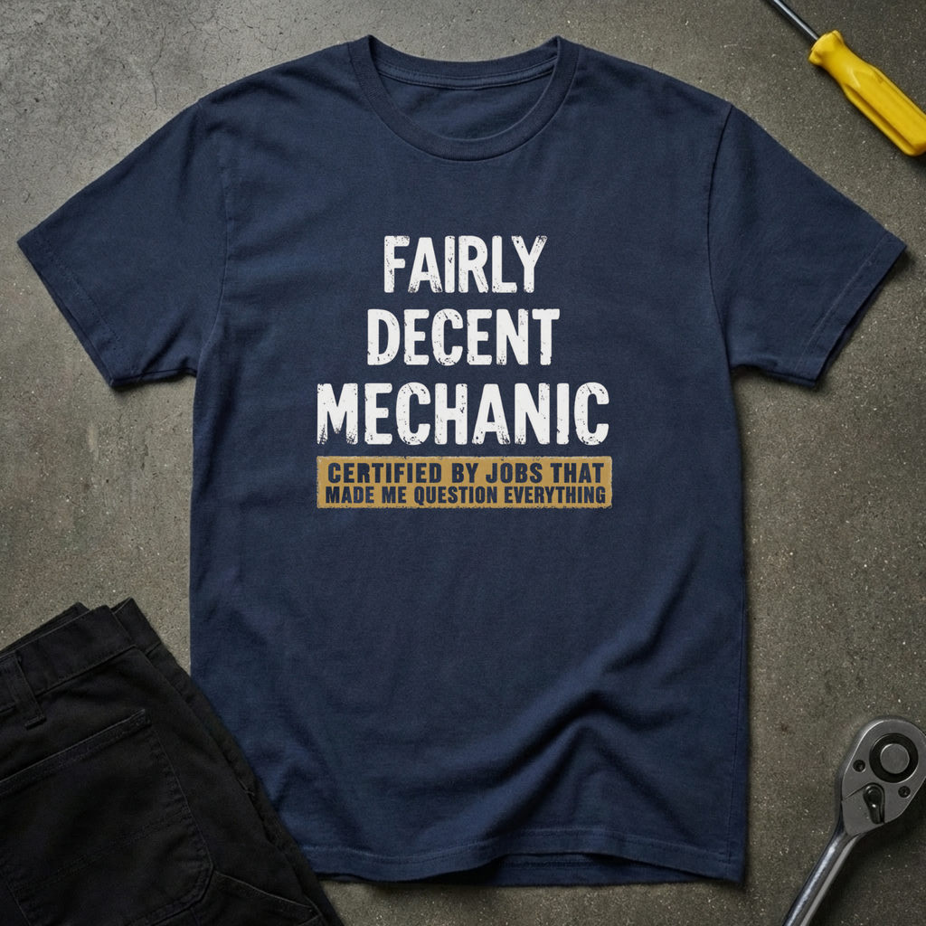 Fairly Decent... Certified Y T-Shirt