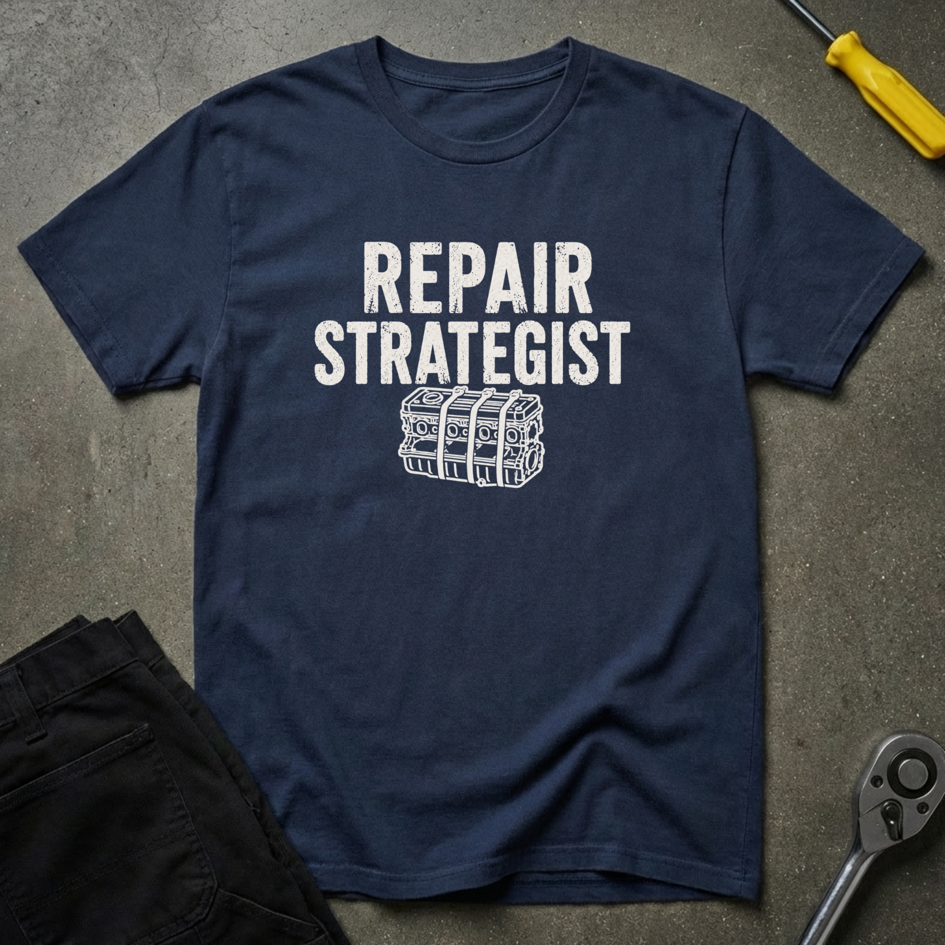 Repair Strategist Zip Ties T-Shirt