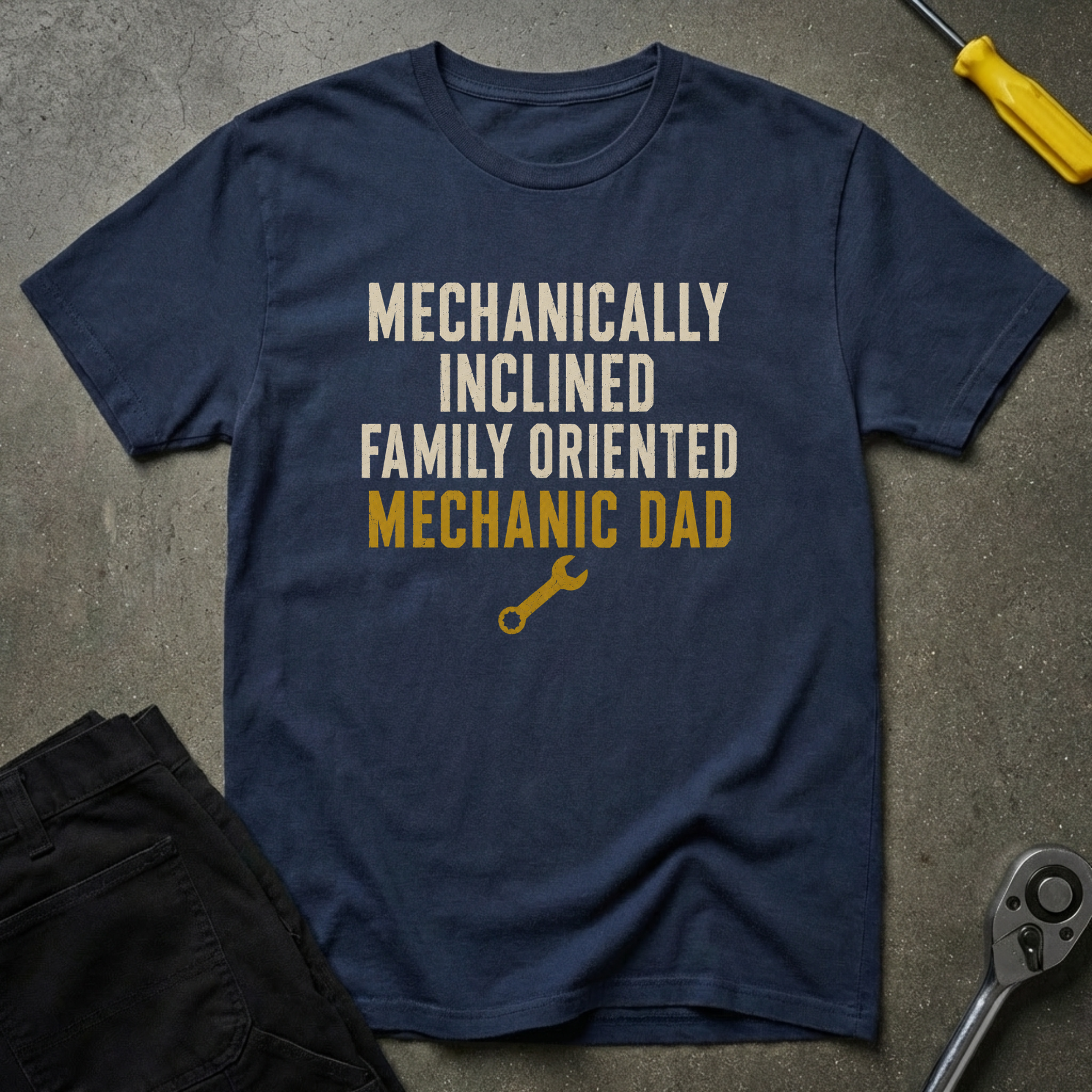 Mechanic Dad T-Shirt