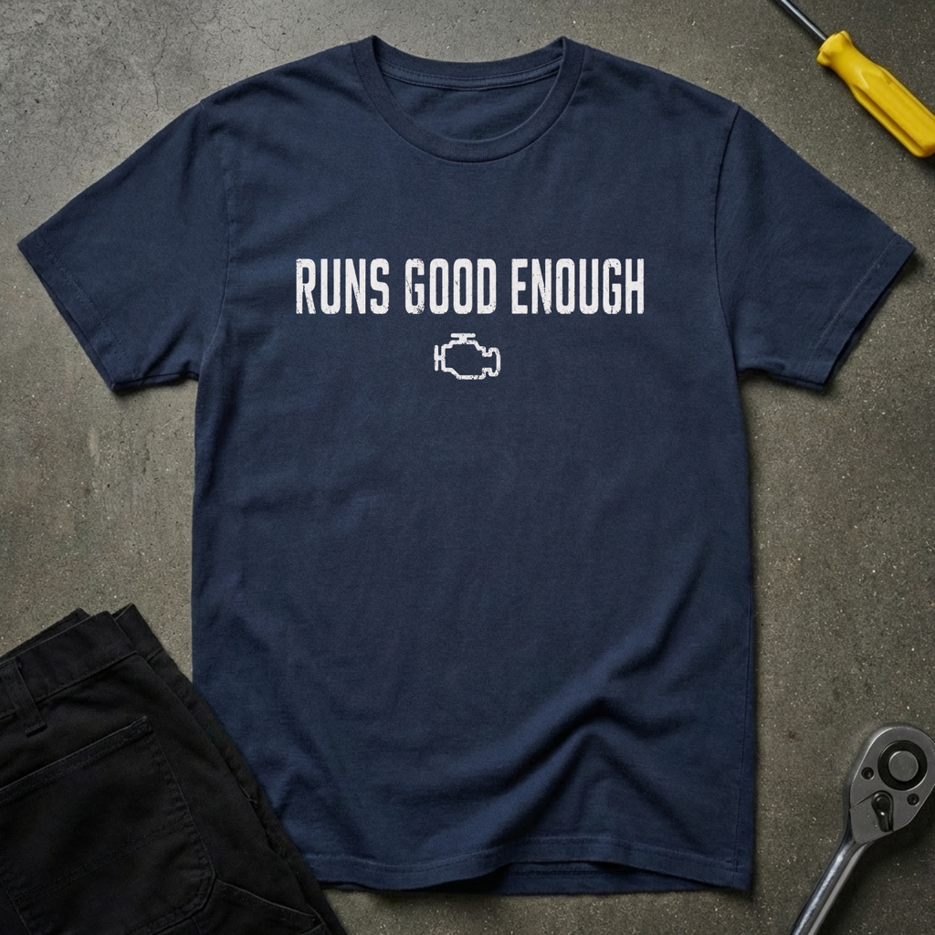 Runs Good Enough W T-Shirt