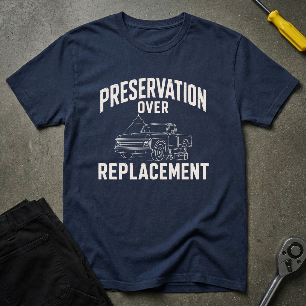 Preservation Over Replacement T-Shirt