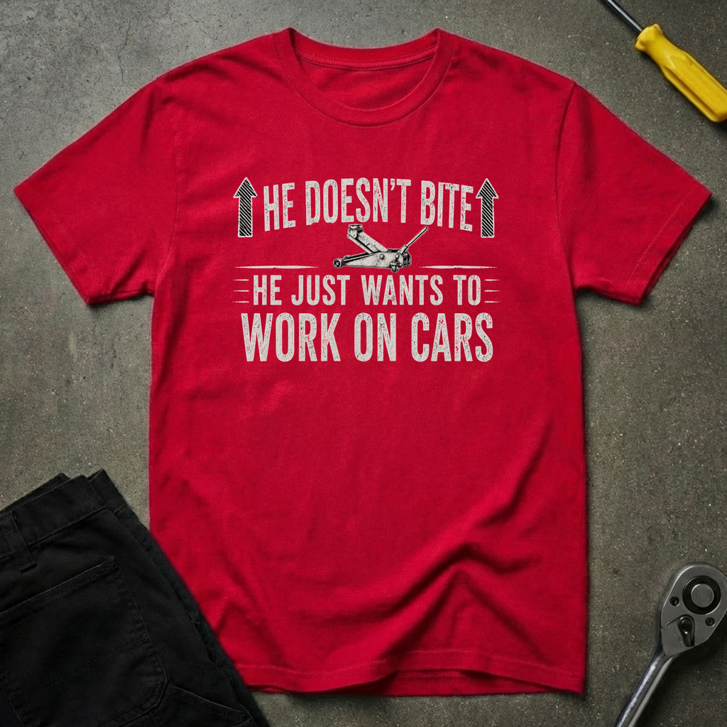 He Doesn't Bite T-Shirt