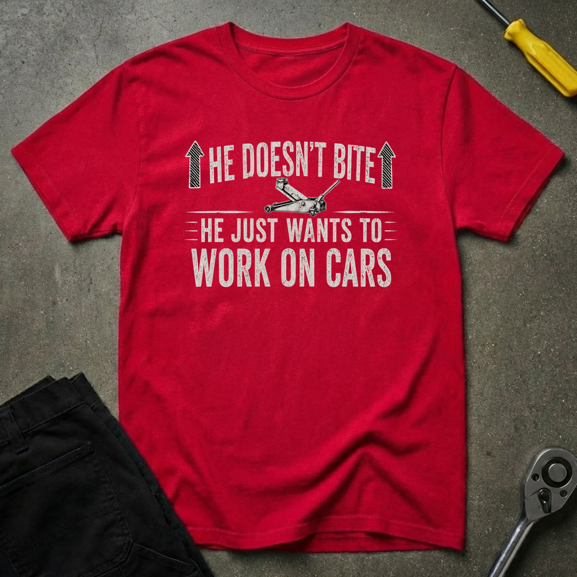 He Doesn't Bite T-Shirt