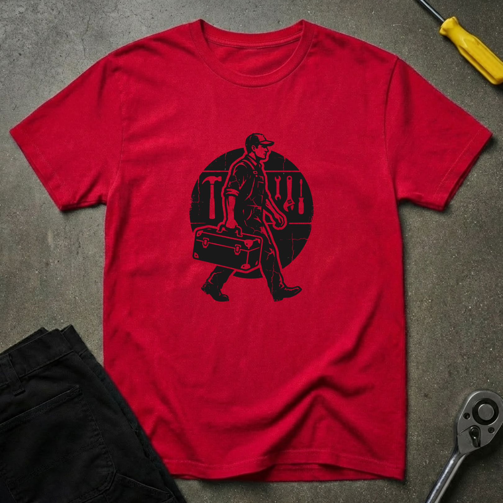 Mechanic Walking T-Shirt